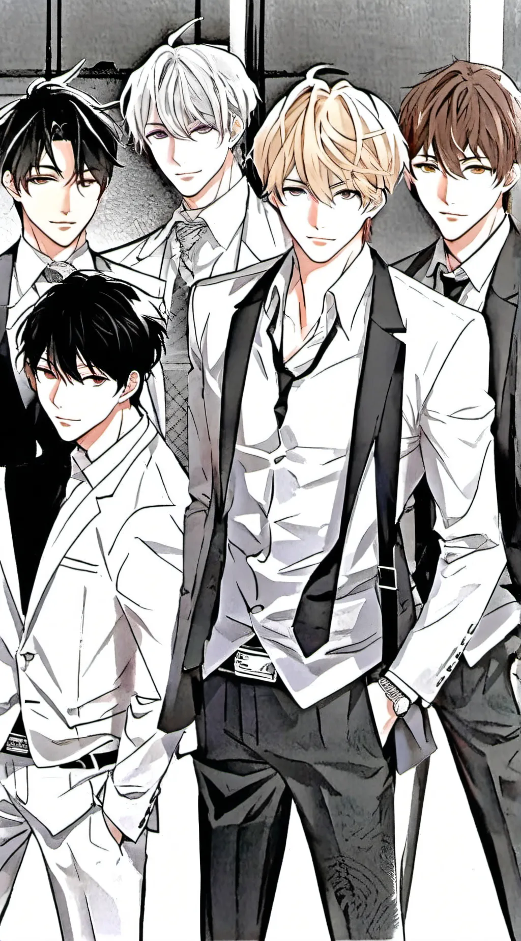 ai character: Lollipop background