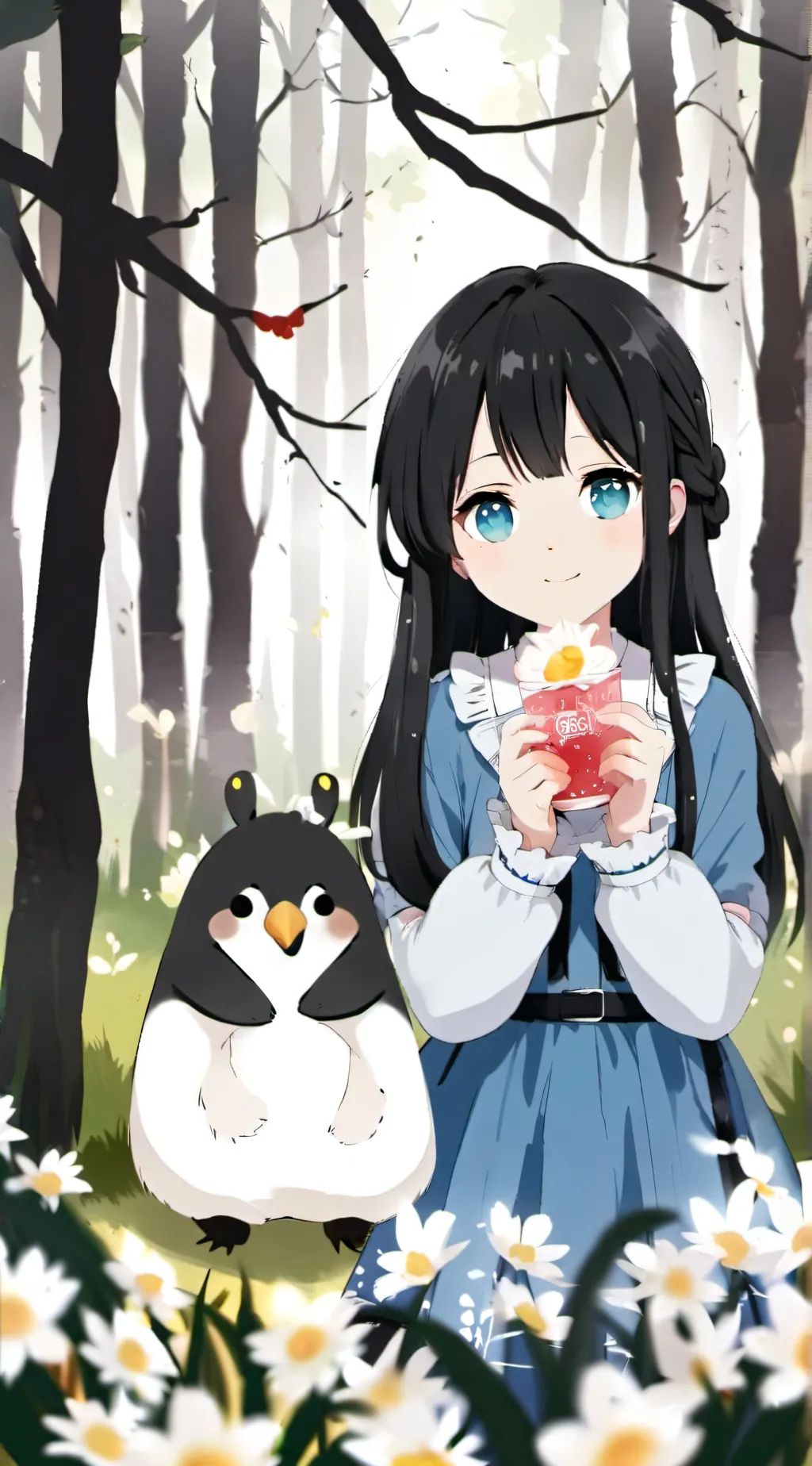 ai character: baby sister background