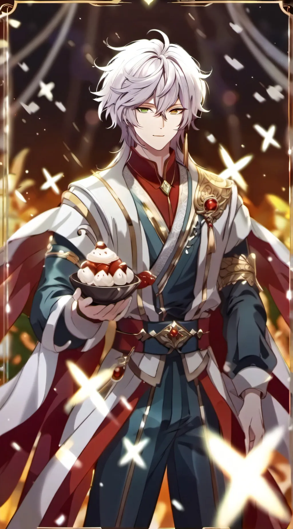 ai character: Gonyo  background