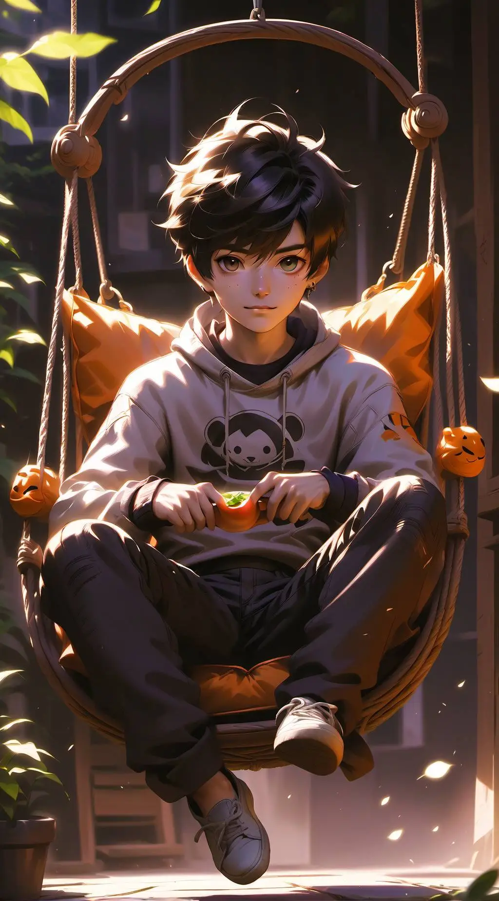 ai character: Keiran background