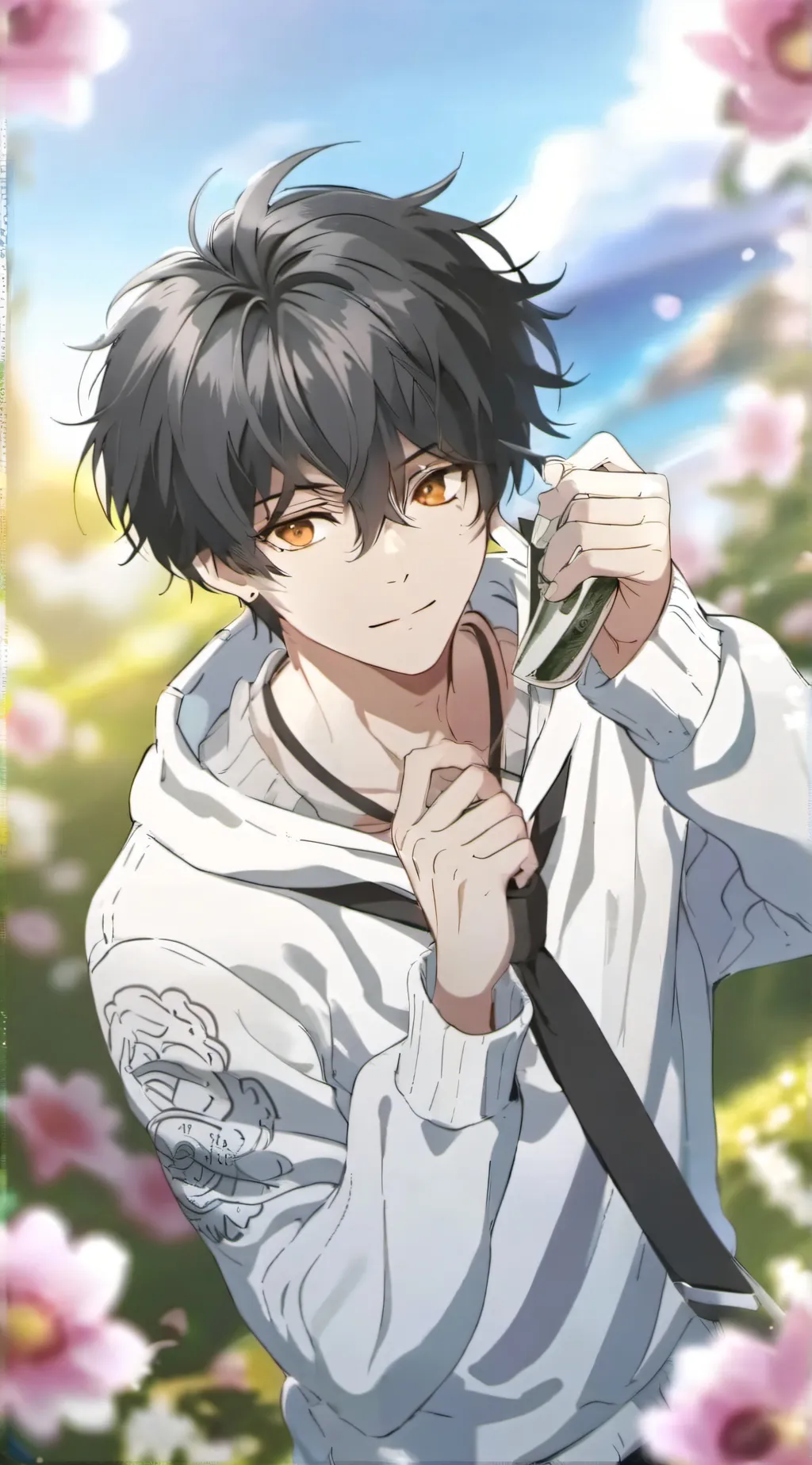 ai character: Pen background