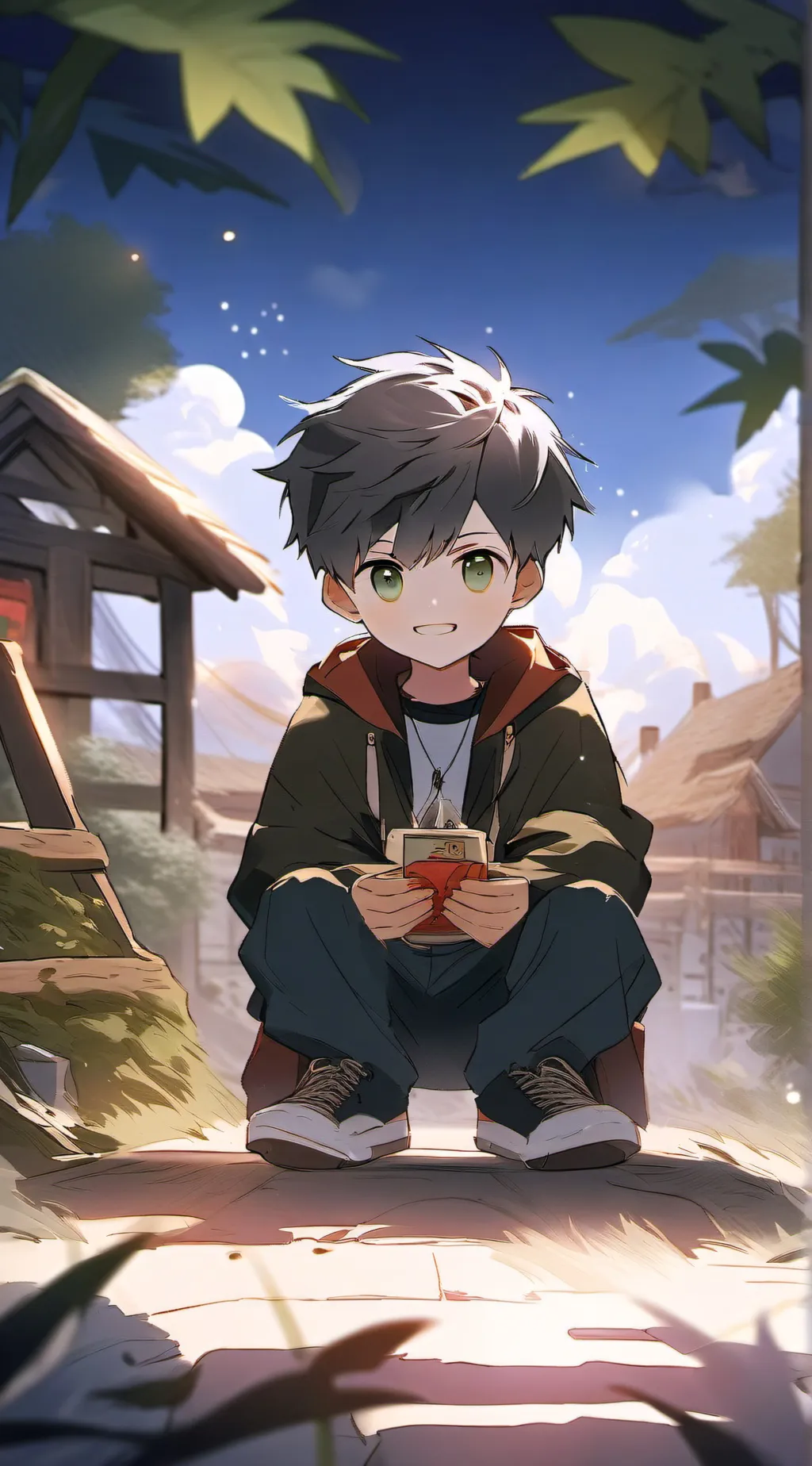 ai character: Konrad background