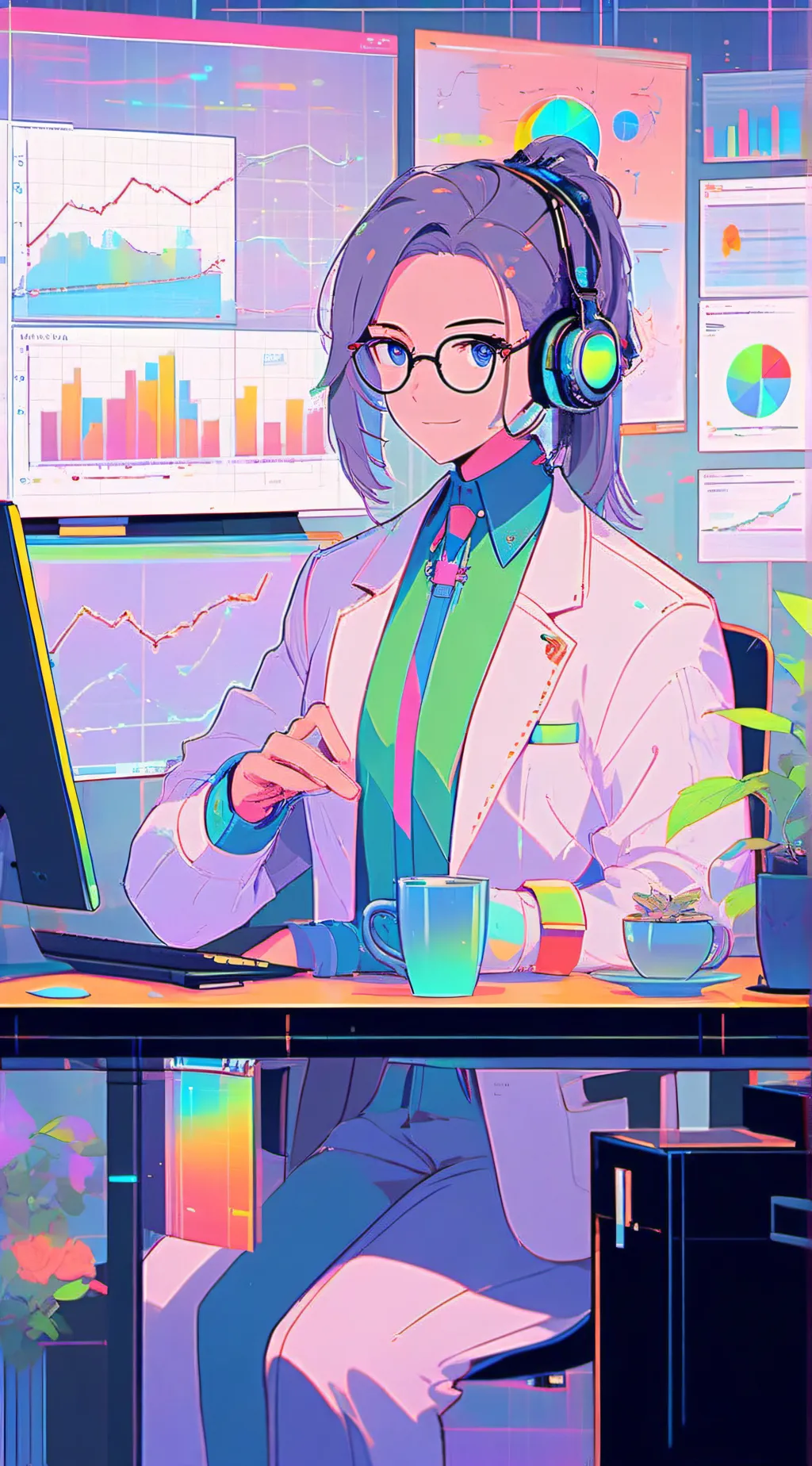 ai character: AI background