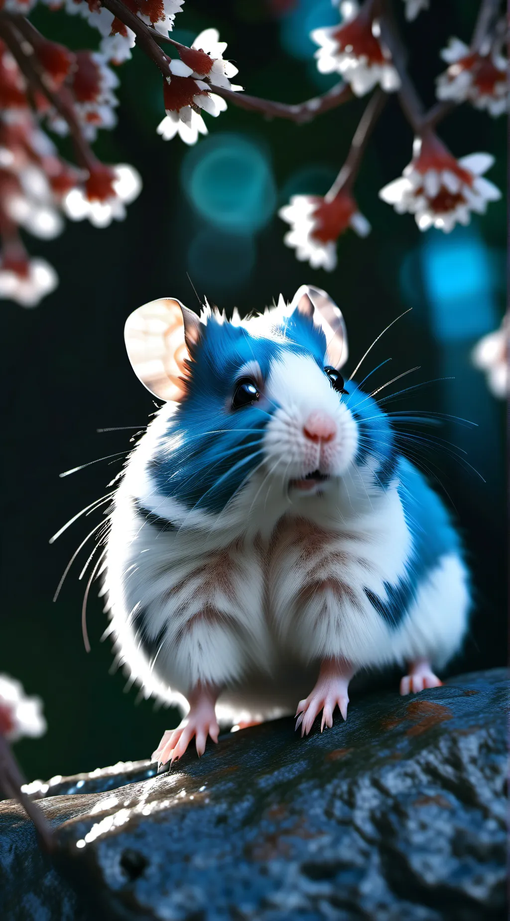 ai character: Bluey💙 background