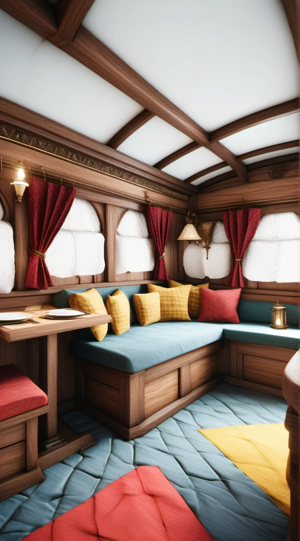 ai character: Gryfindor roadtrip background