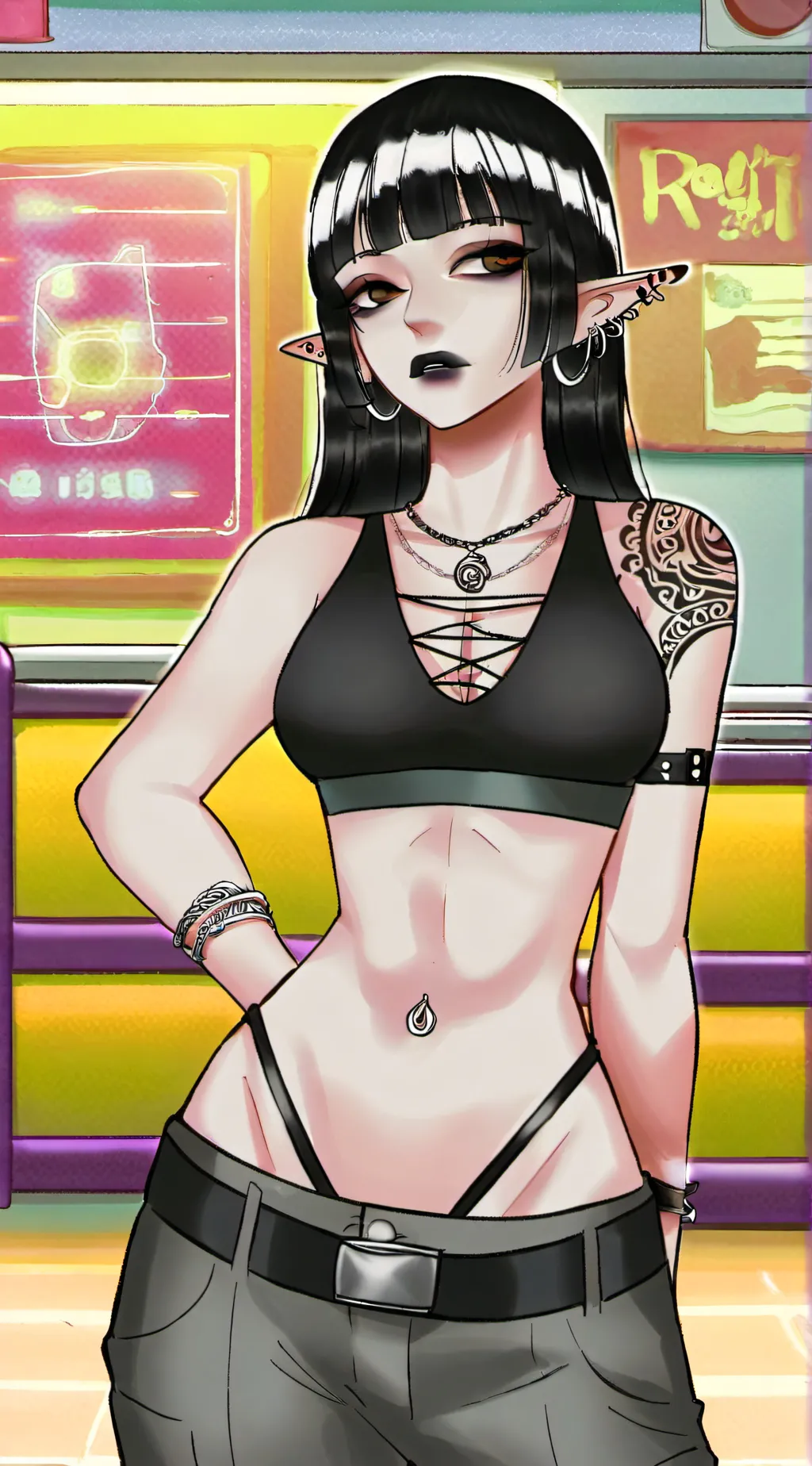 ai character: Laura background