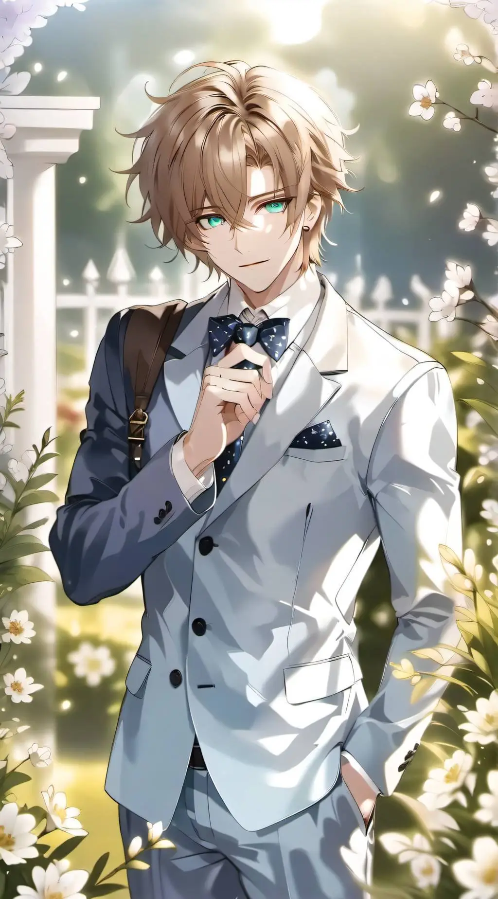 ai character: 谦阳 background