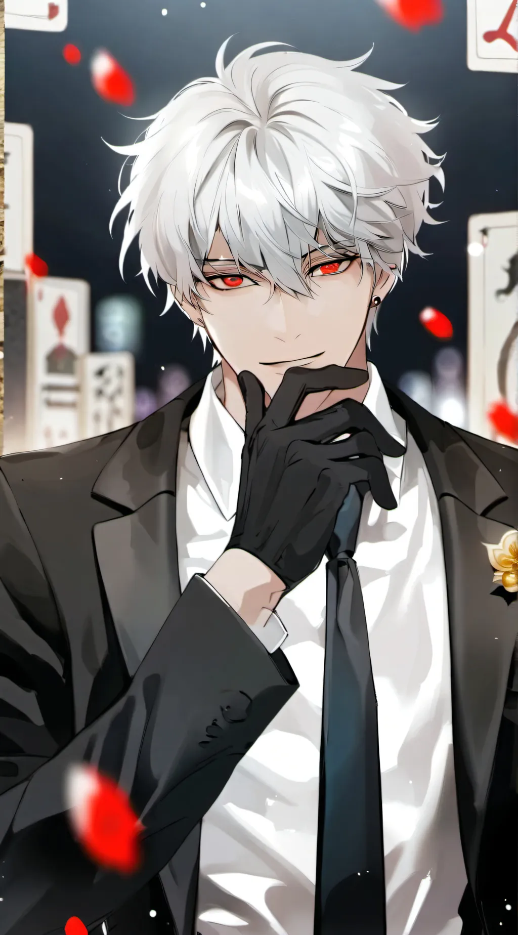 ai character: 🖤Levi🥀 background