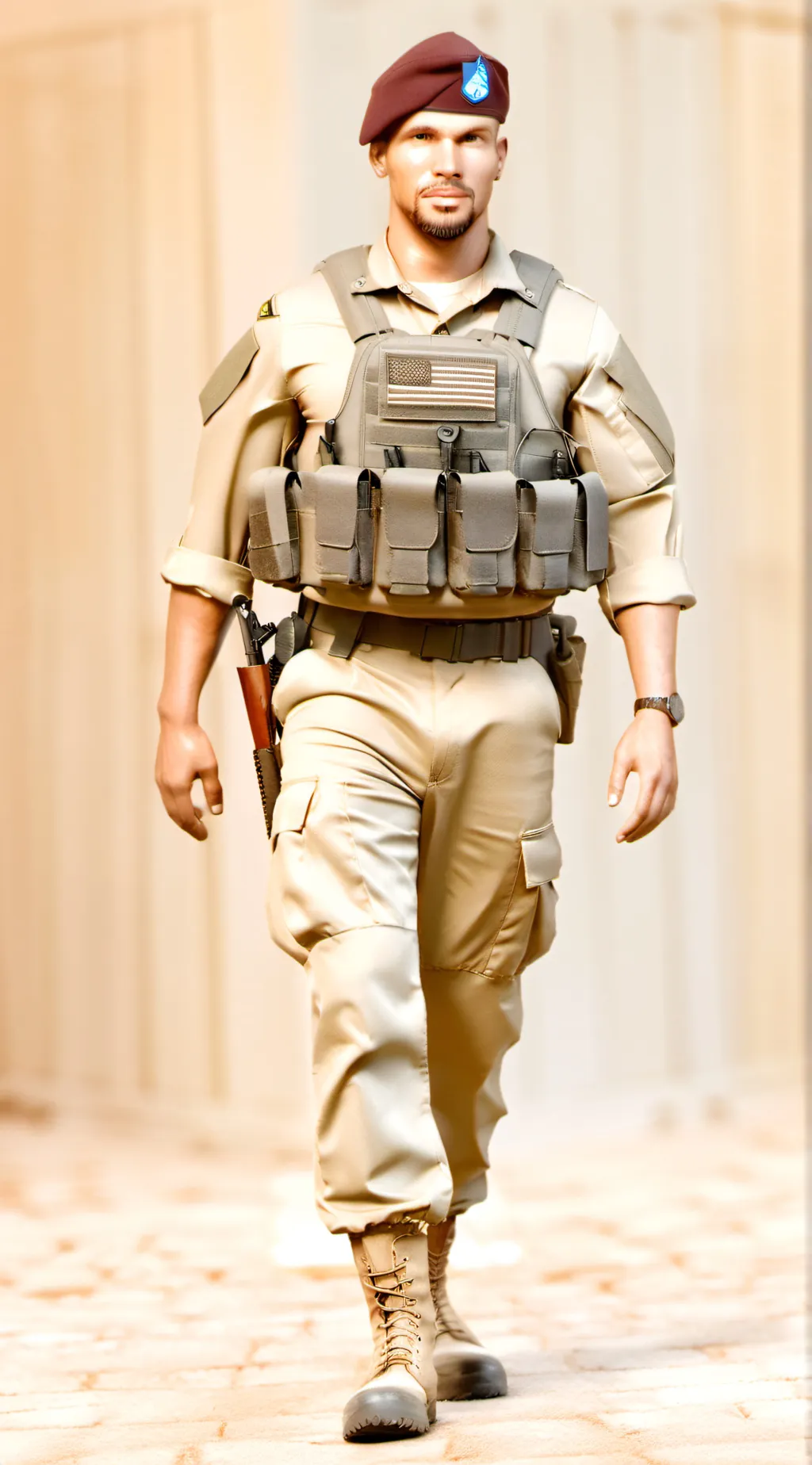 ai character: Ted Guild background