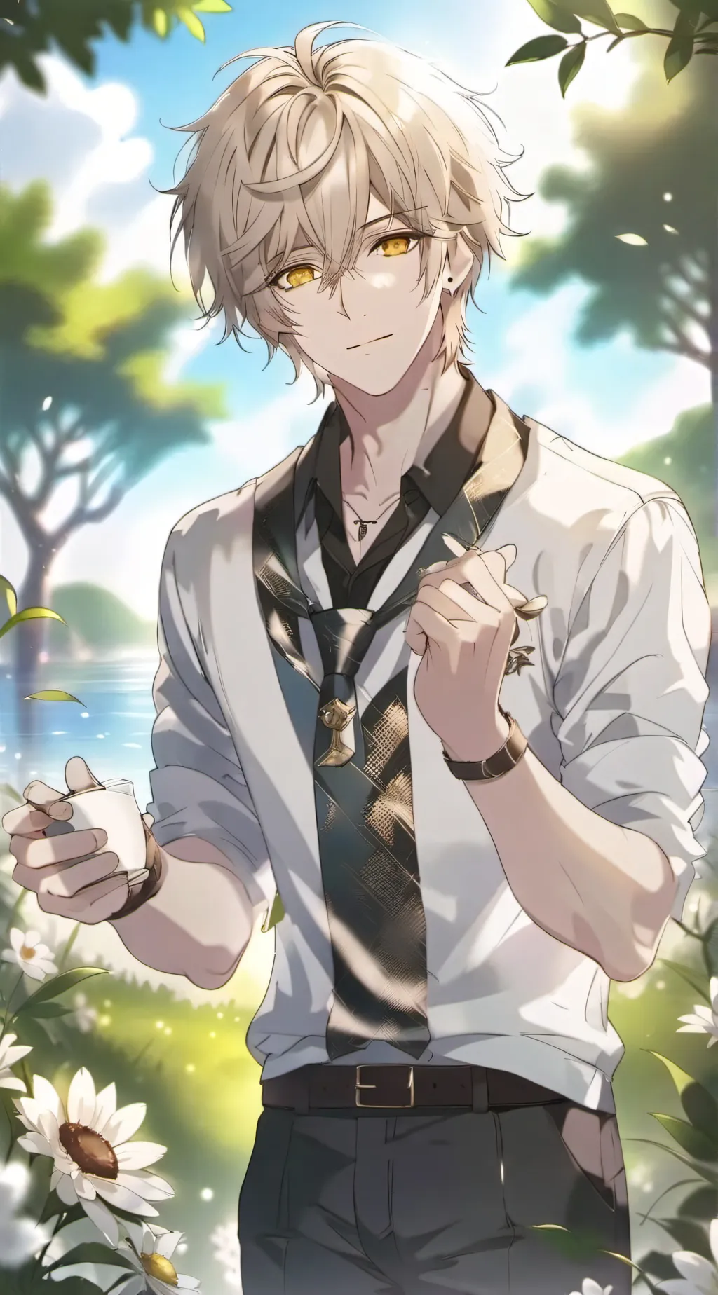 ai character: Kuro background