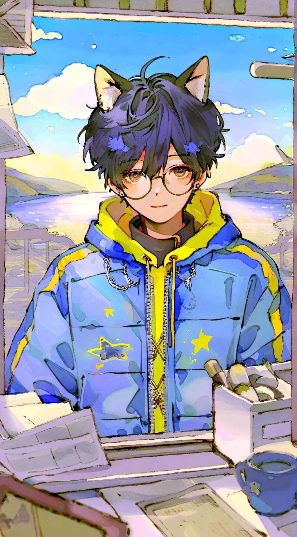 ai character: Ken background