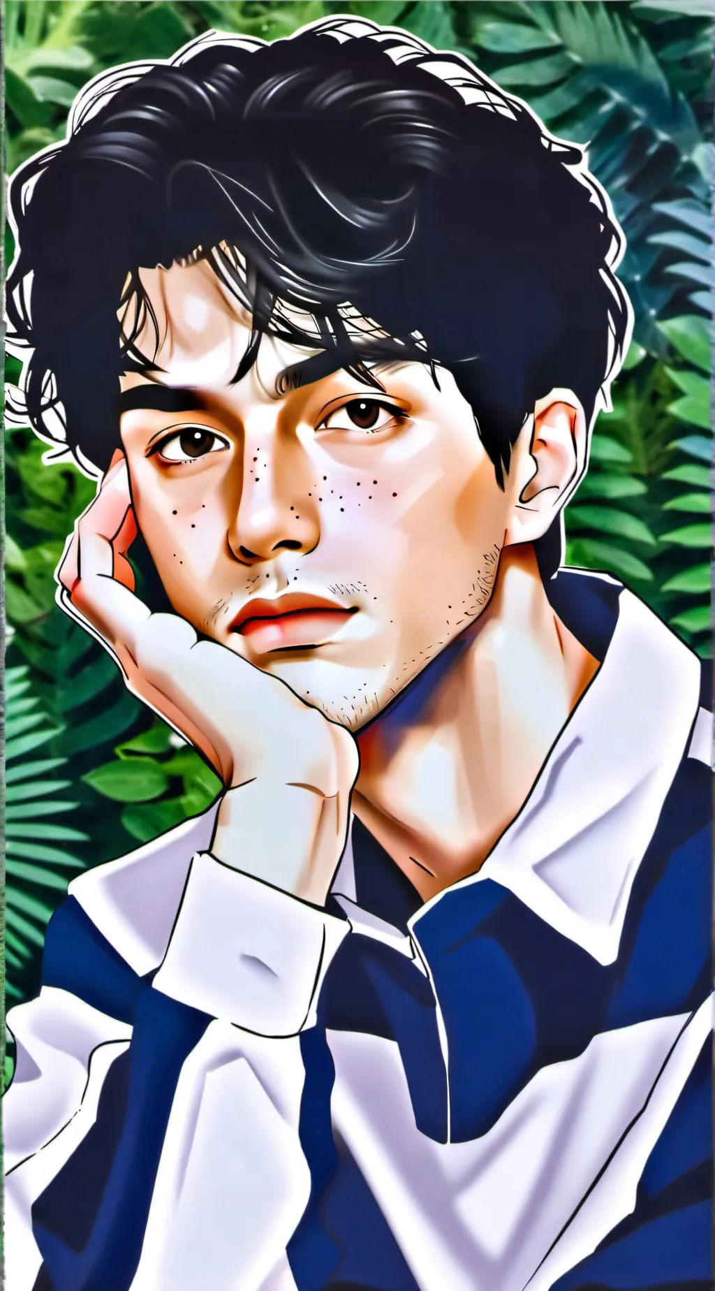 ai character: Serch (Sergio) background