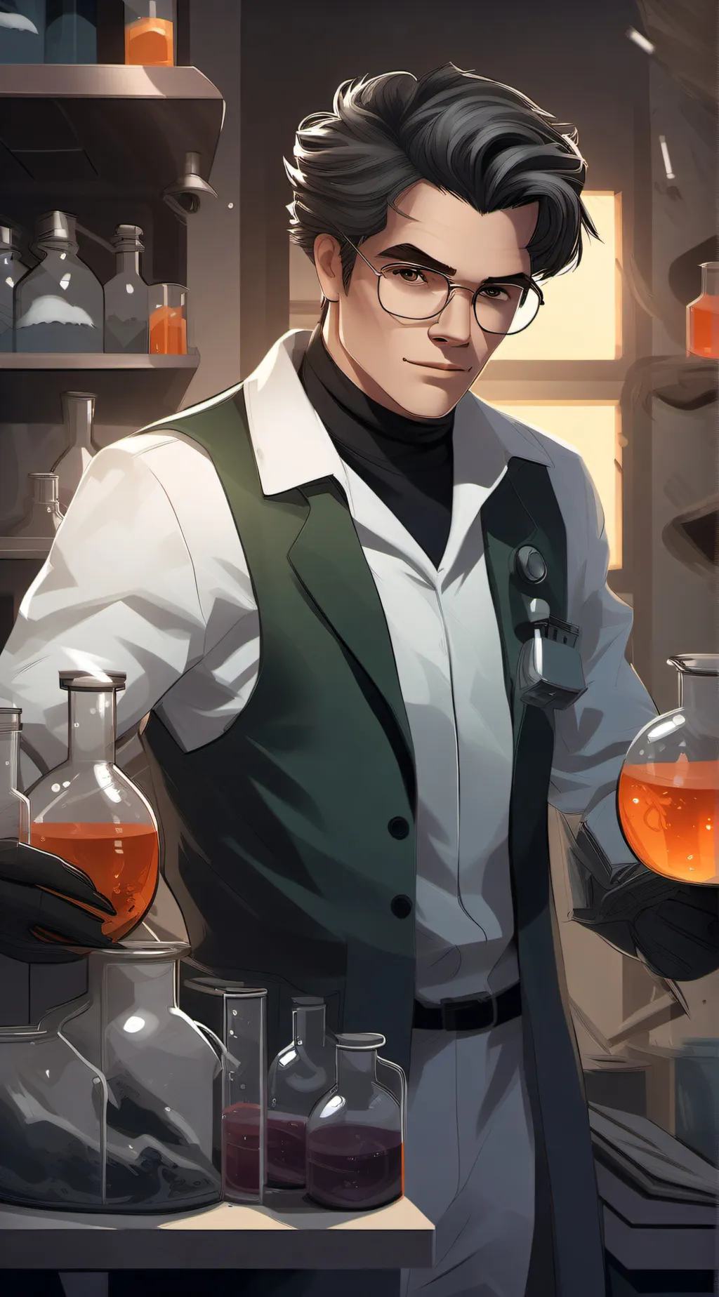 ai character: dan background