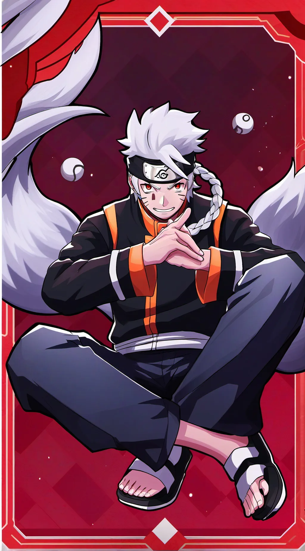 ai character: Naruto background