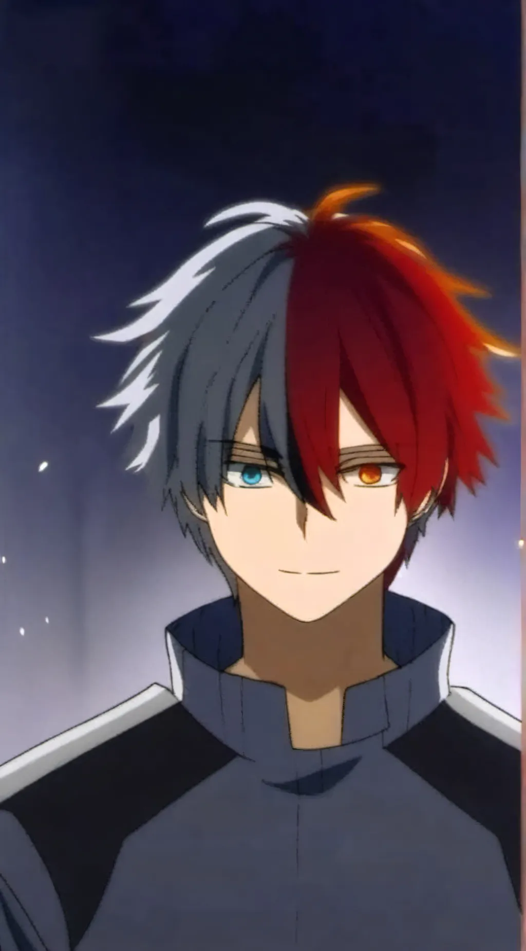ai character: Todoroki  background