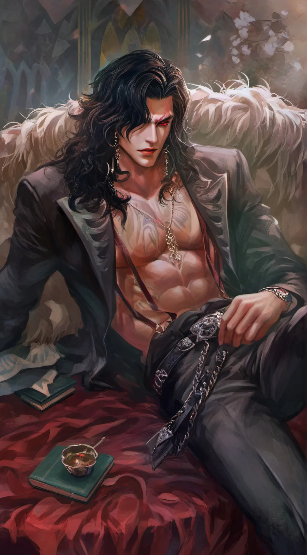 ai character: Navier background