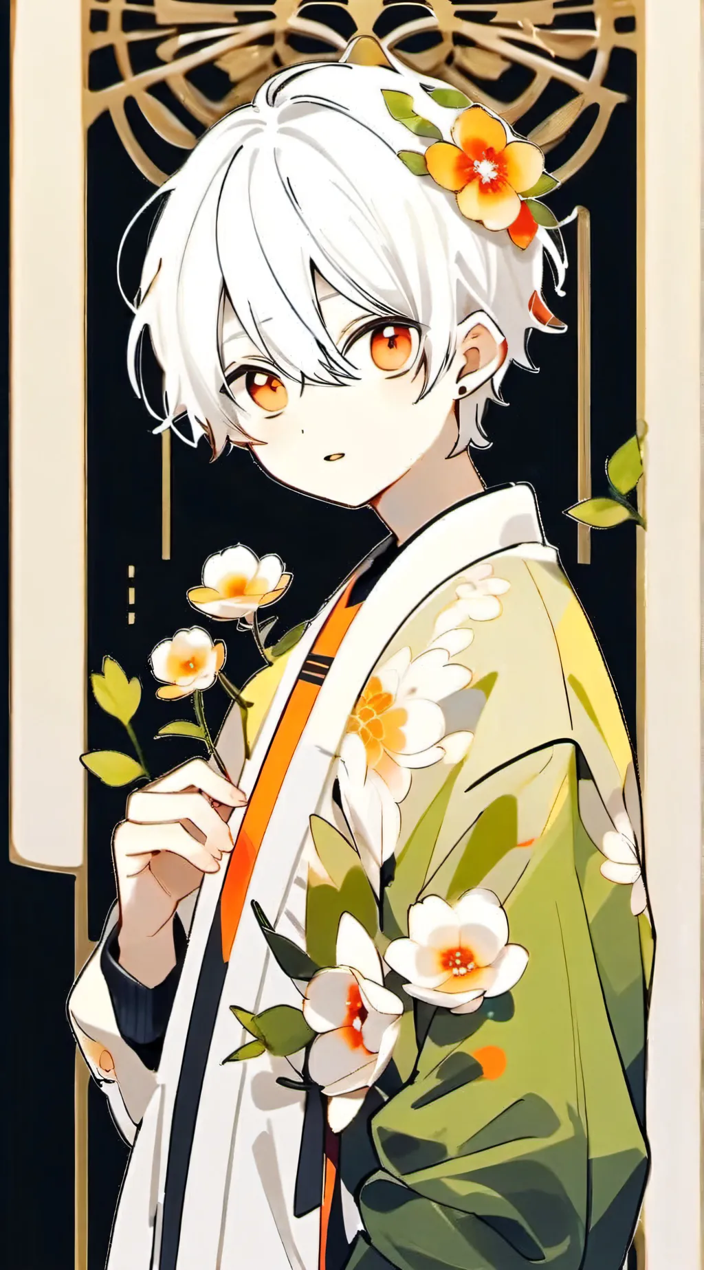 ai character: clover background