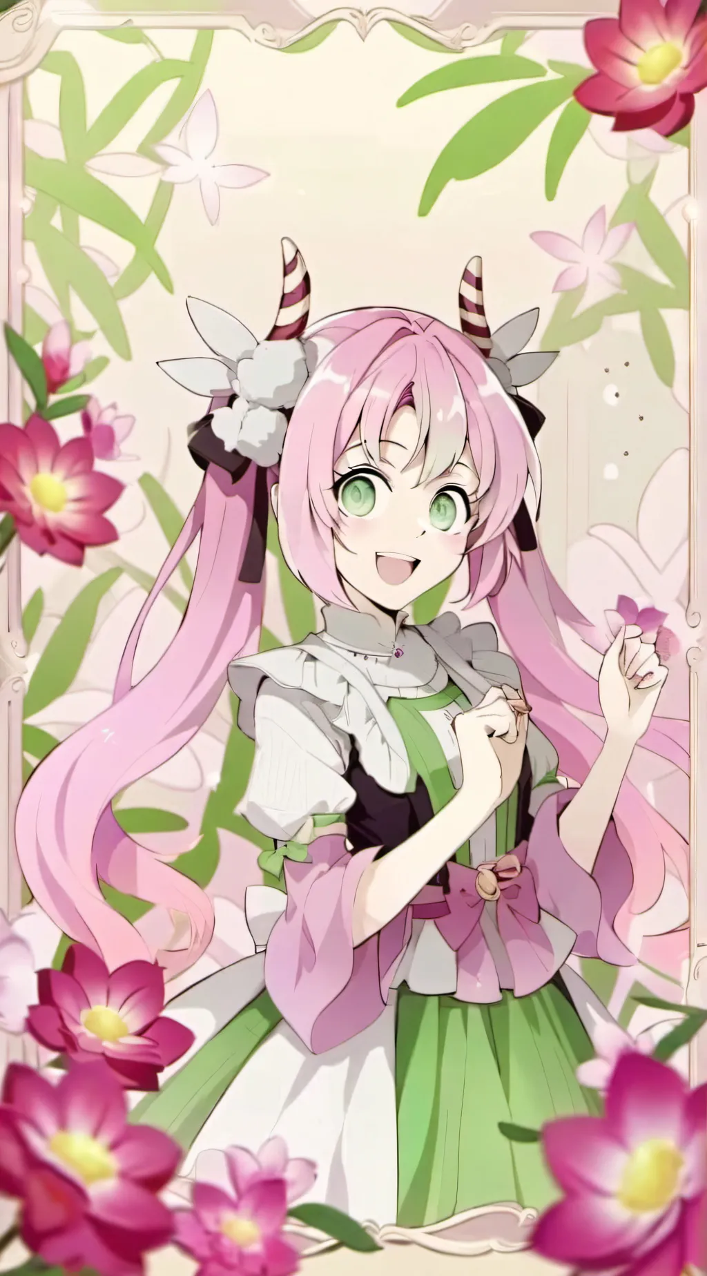 ai character: MITSURI 💫 background