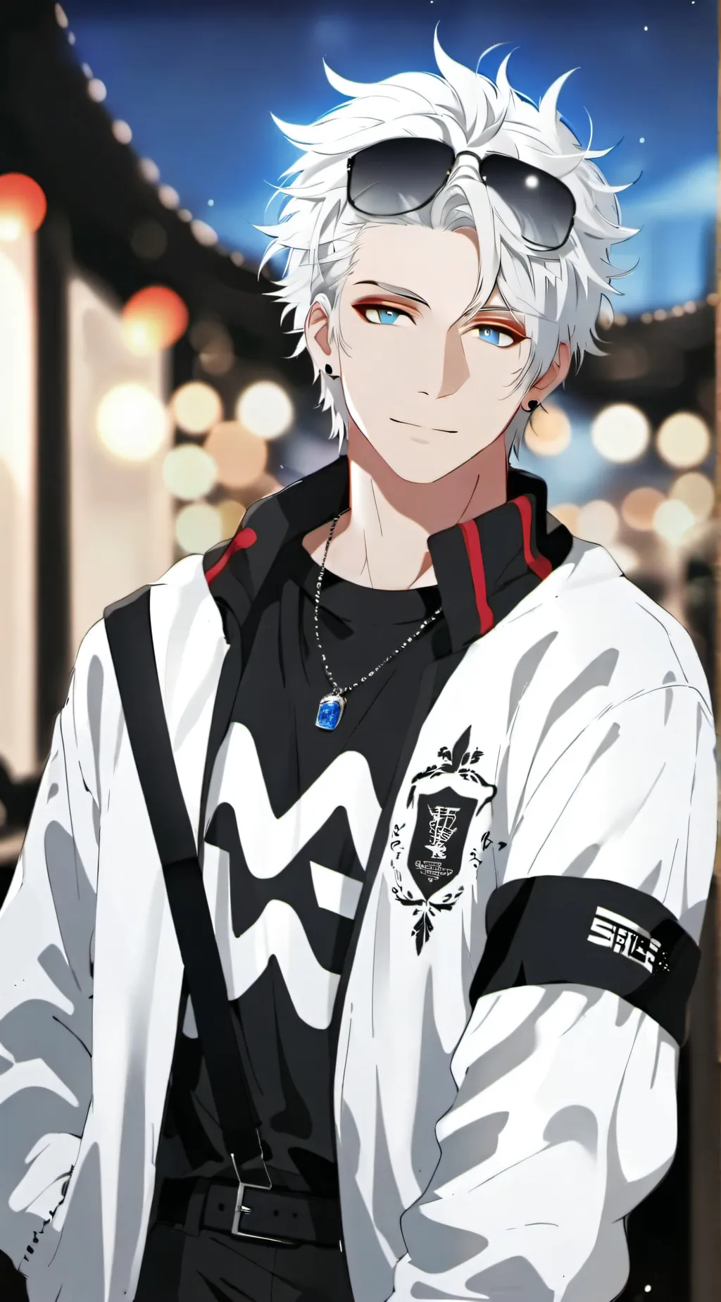 ai character: Gojo  background