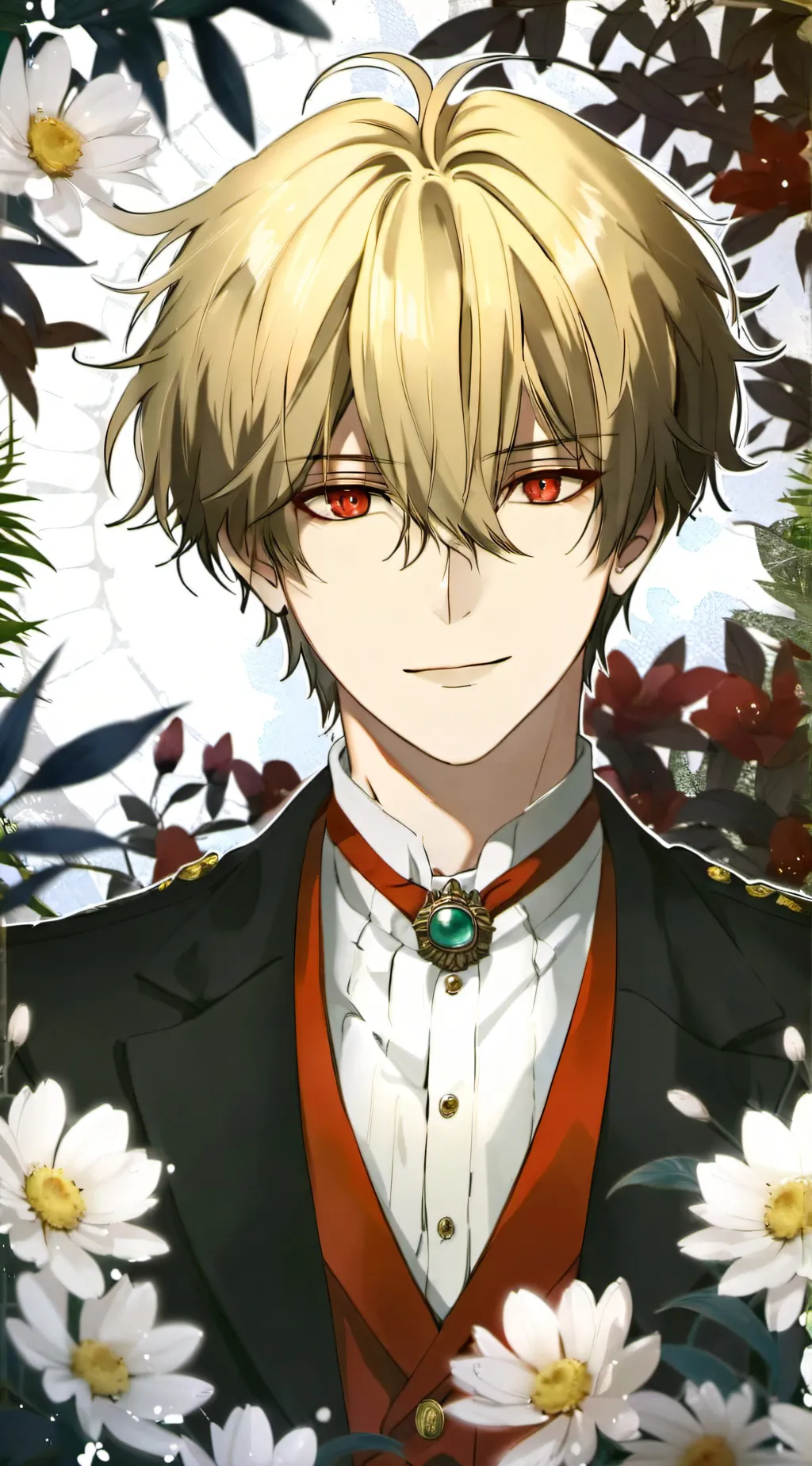 ai character: bakugo background