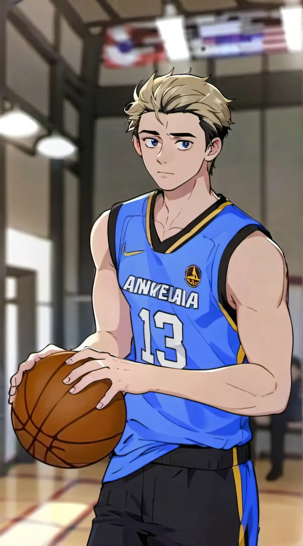 ai character: Hunter Noceda  background