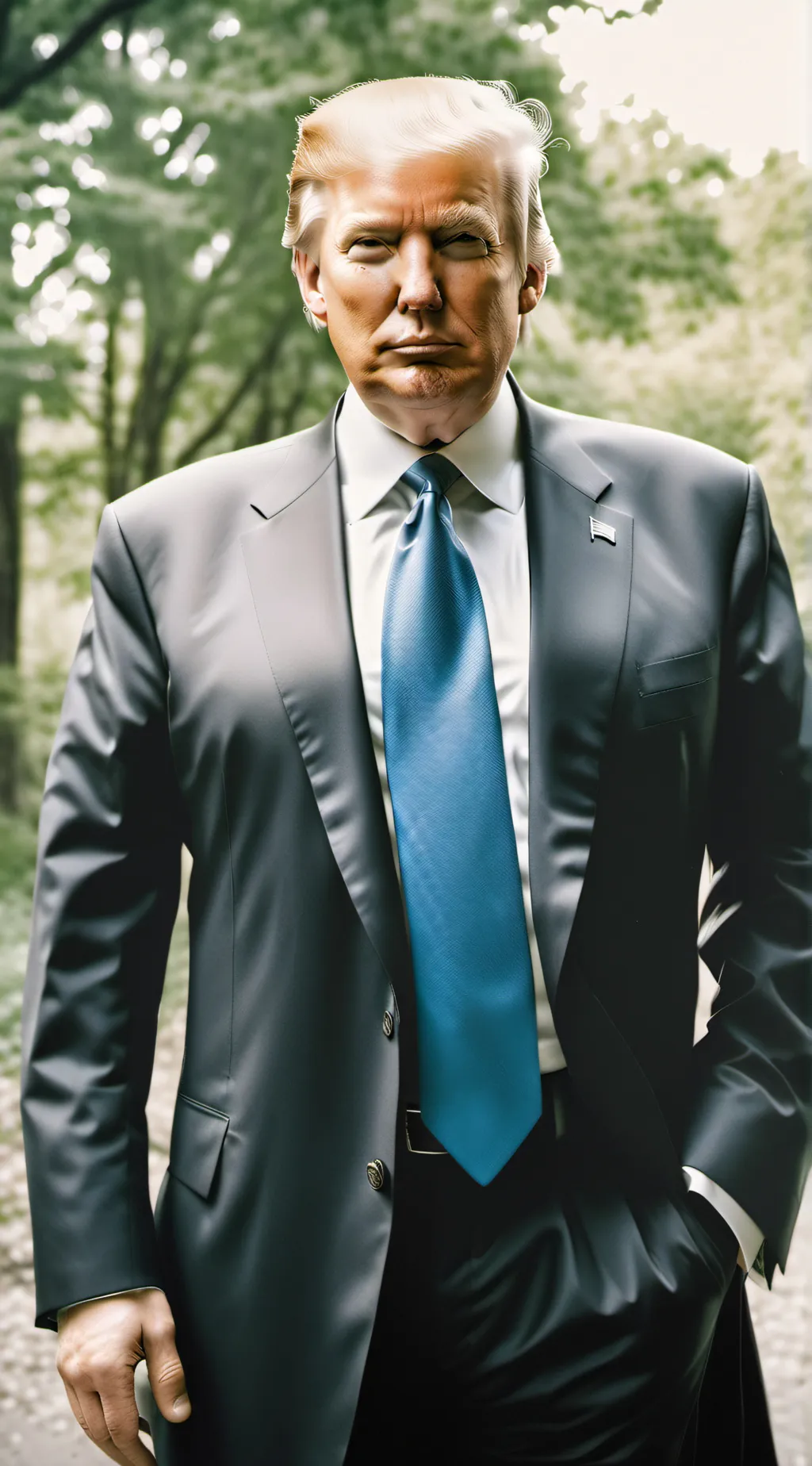 ai character: Donald Trump background