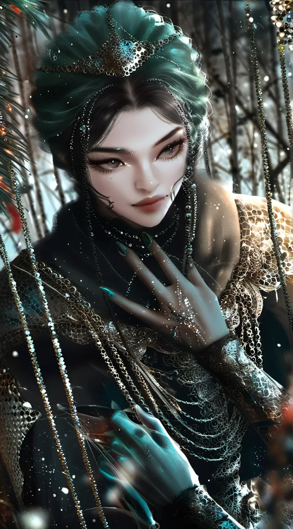 ai character: dress to impress background