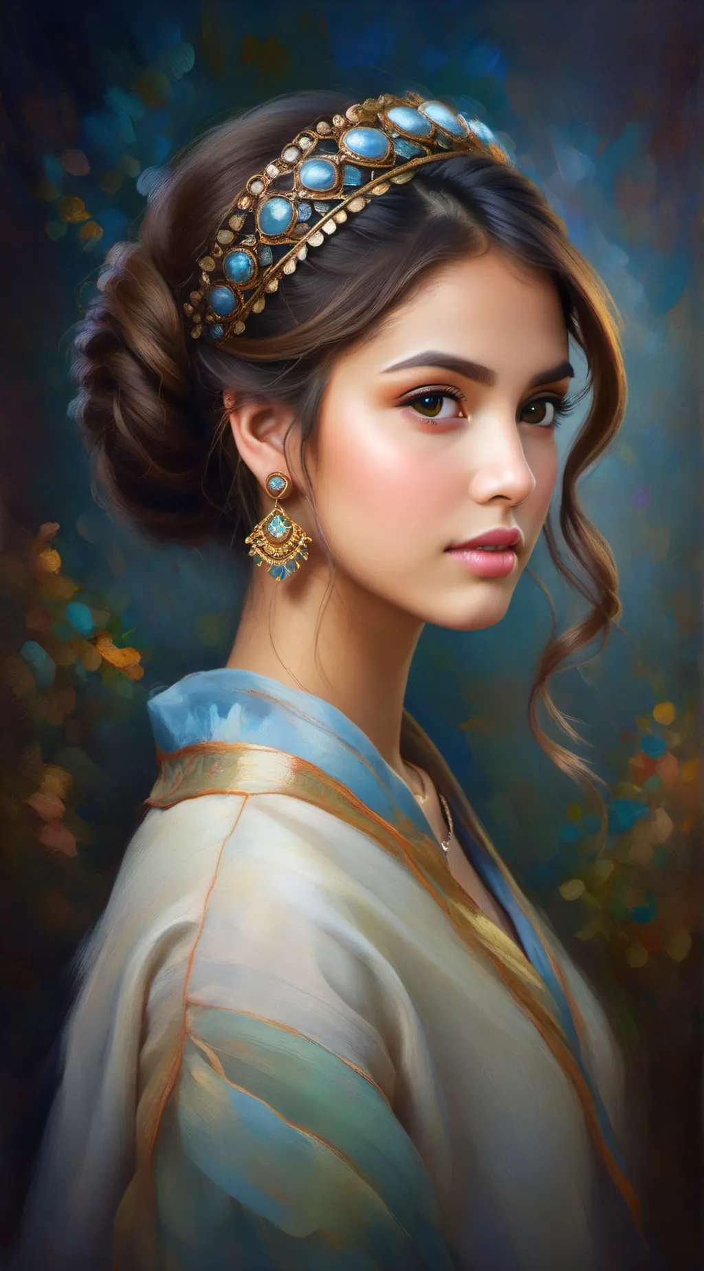 ai character: Queen of slavery background