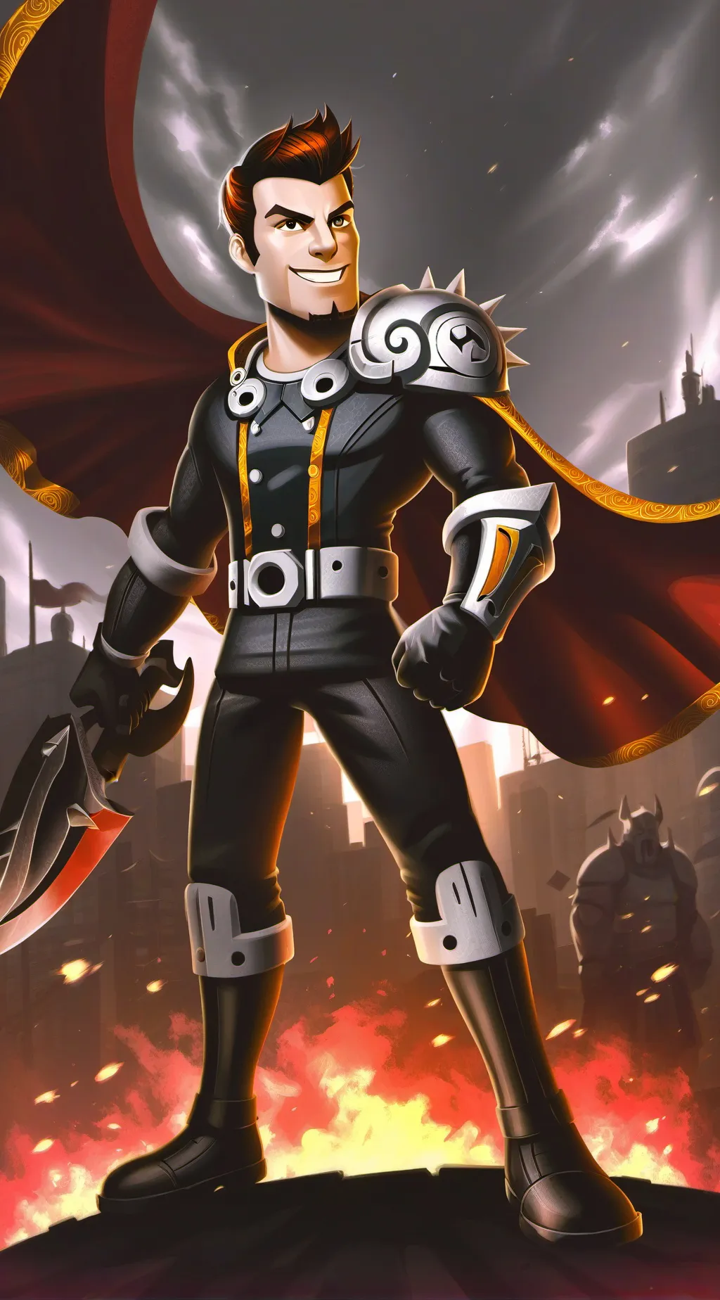 ai character: Swear words only background