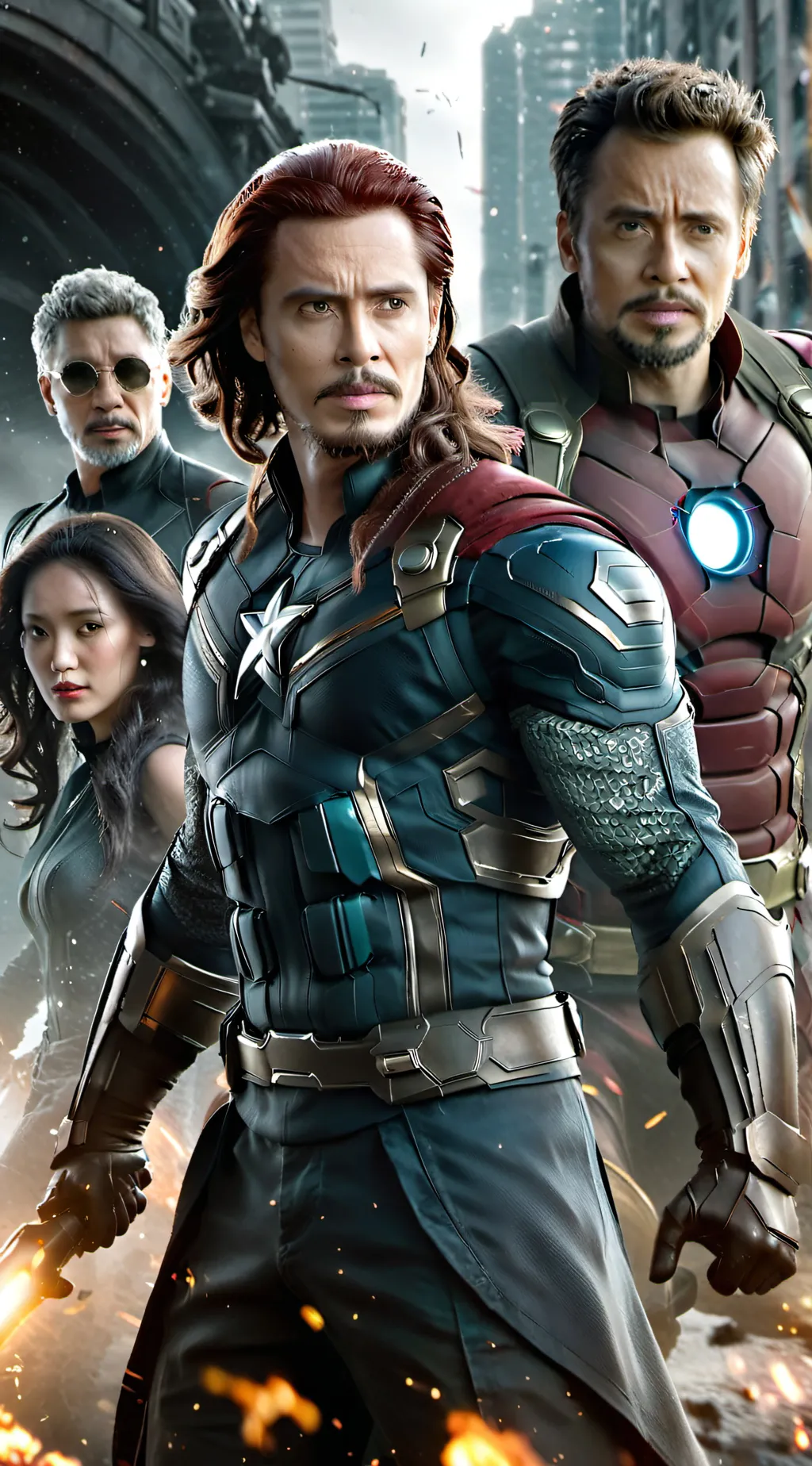 Talkie AI - Chat with Avengers and hydra