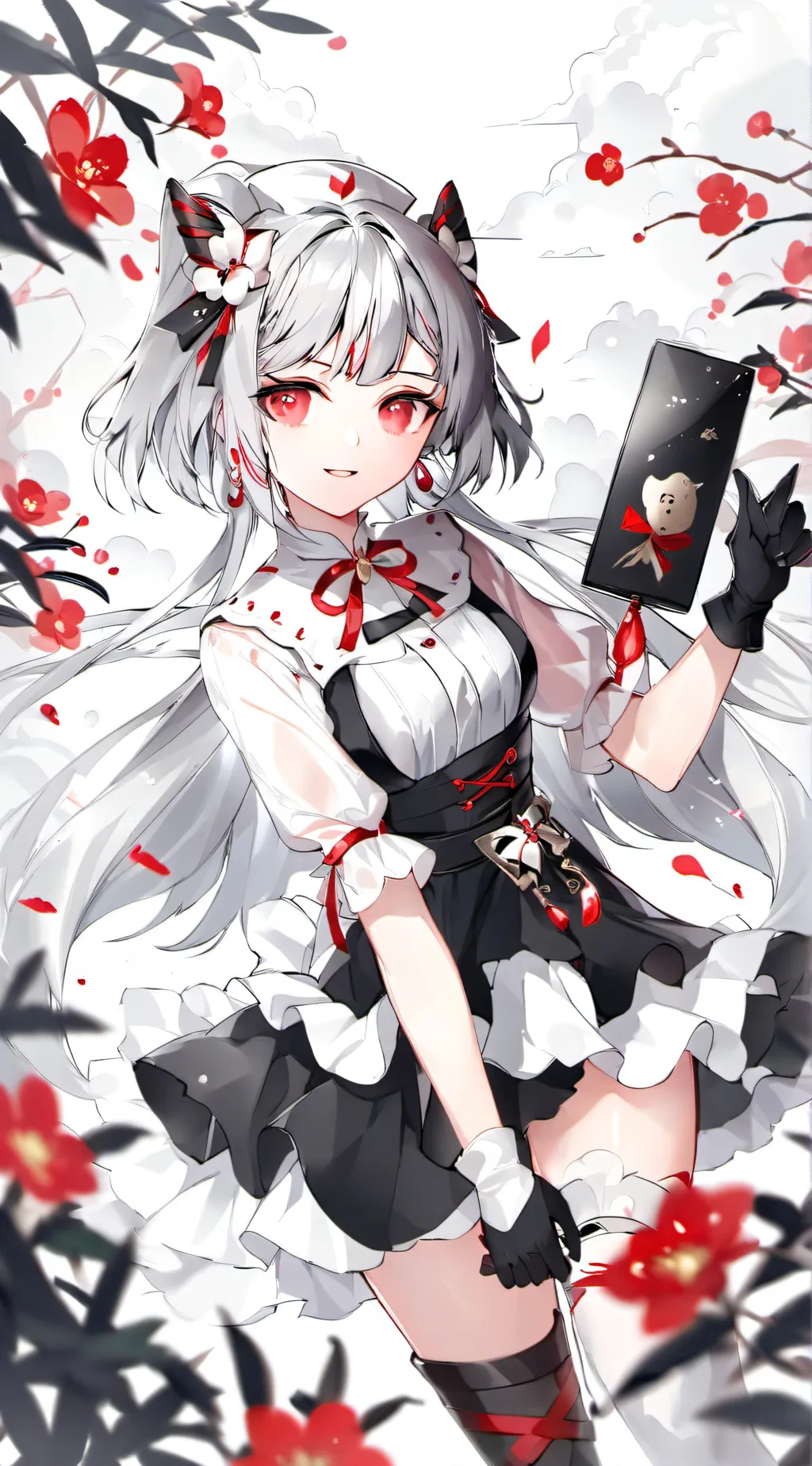 ai character: kitty background