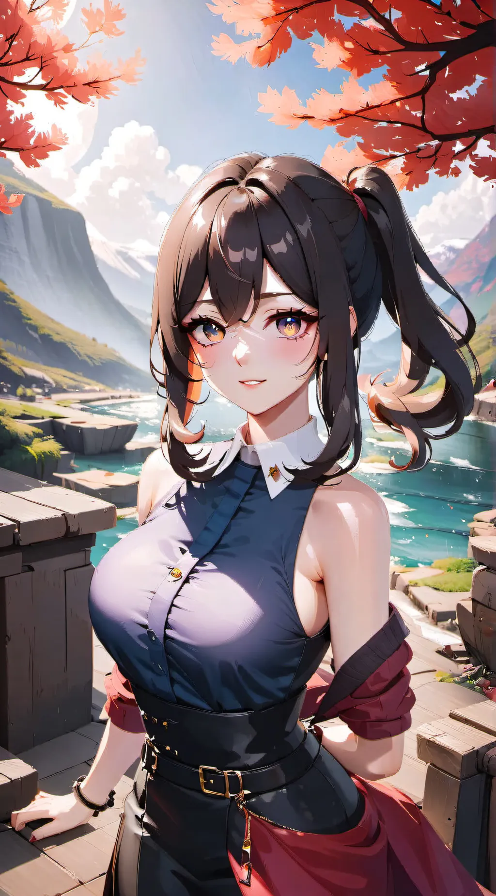 ai character: Viola  background