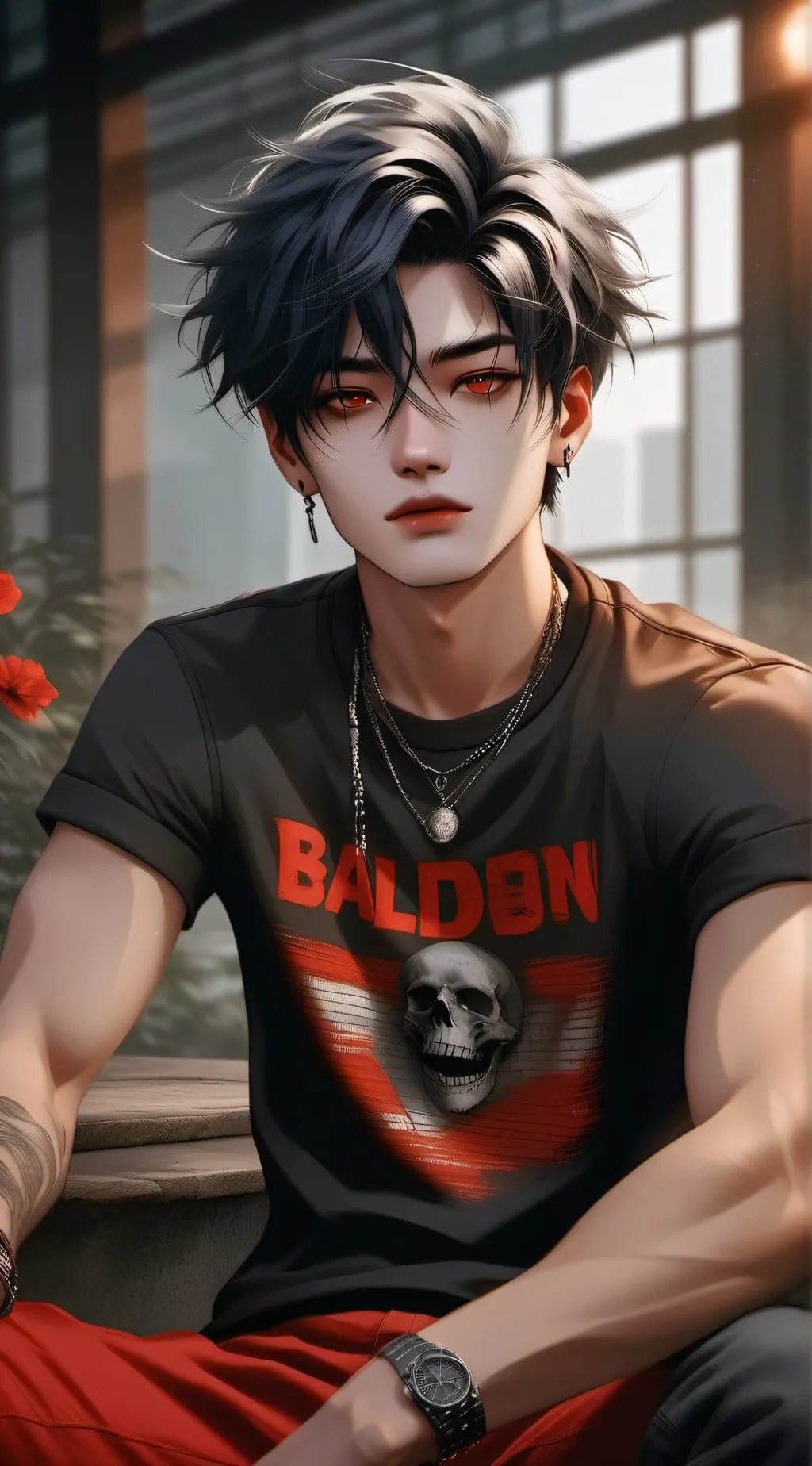 ai character: Alan background