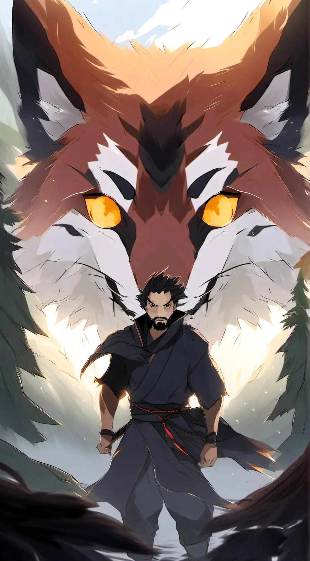 ai character: Life of Luxury  background