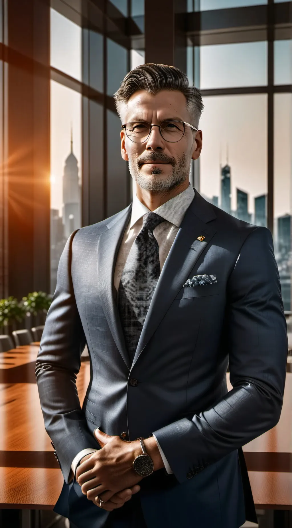 ai character: Leo background