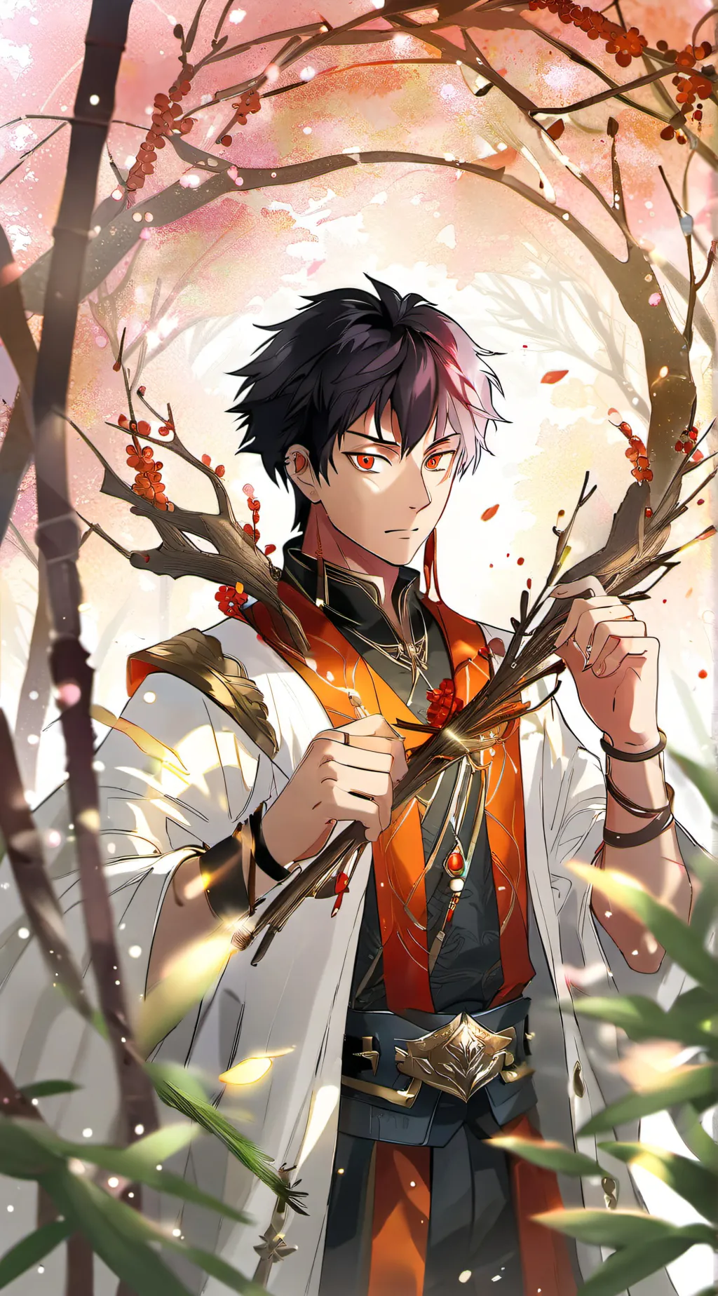 ai character: hashira time! background