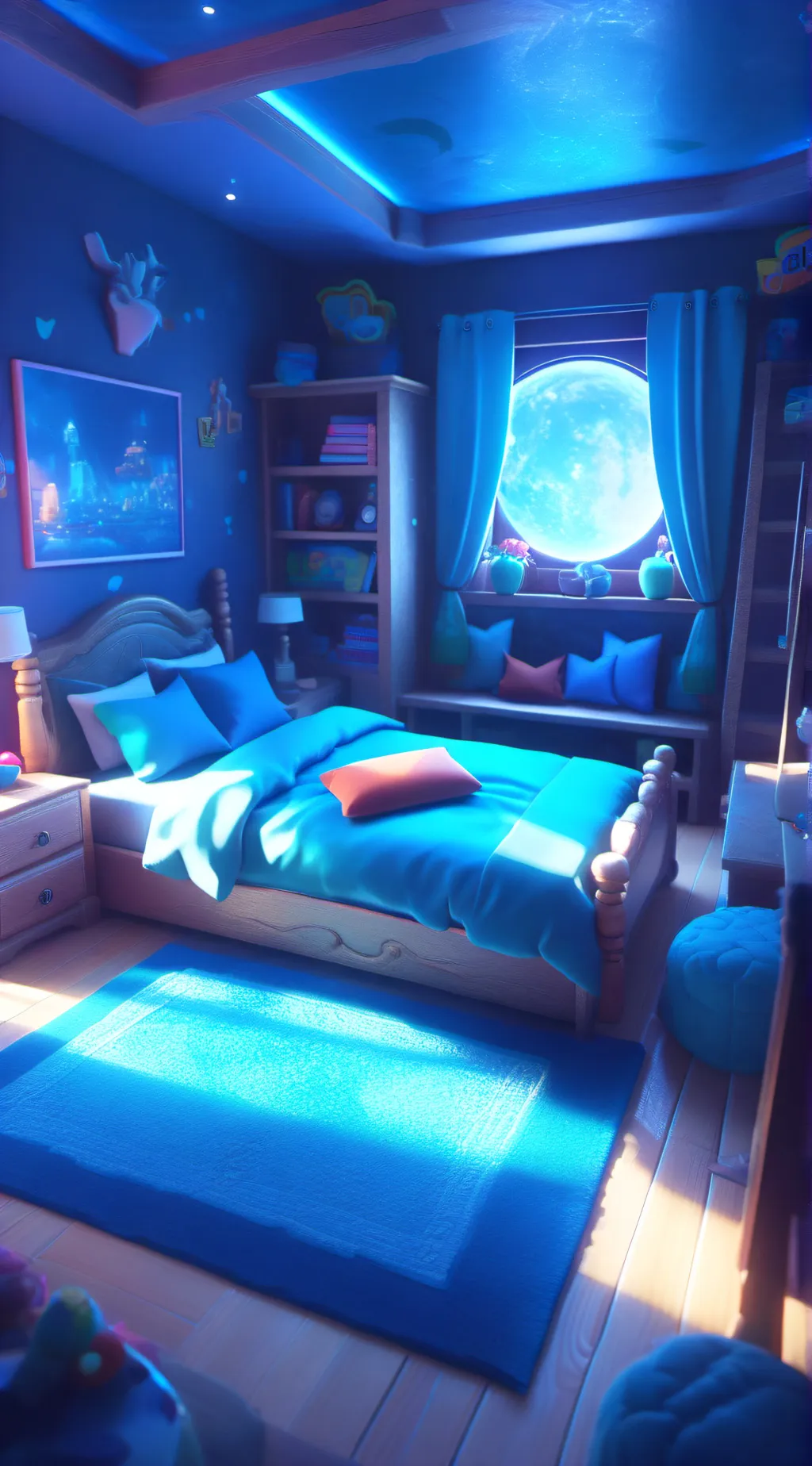 ai character: Mha sleepover☀️ background