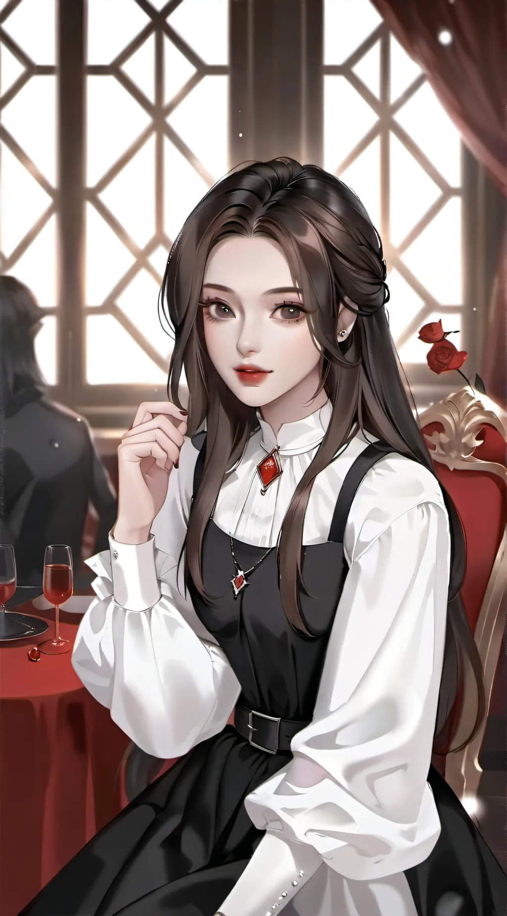 ai character: Lily background