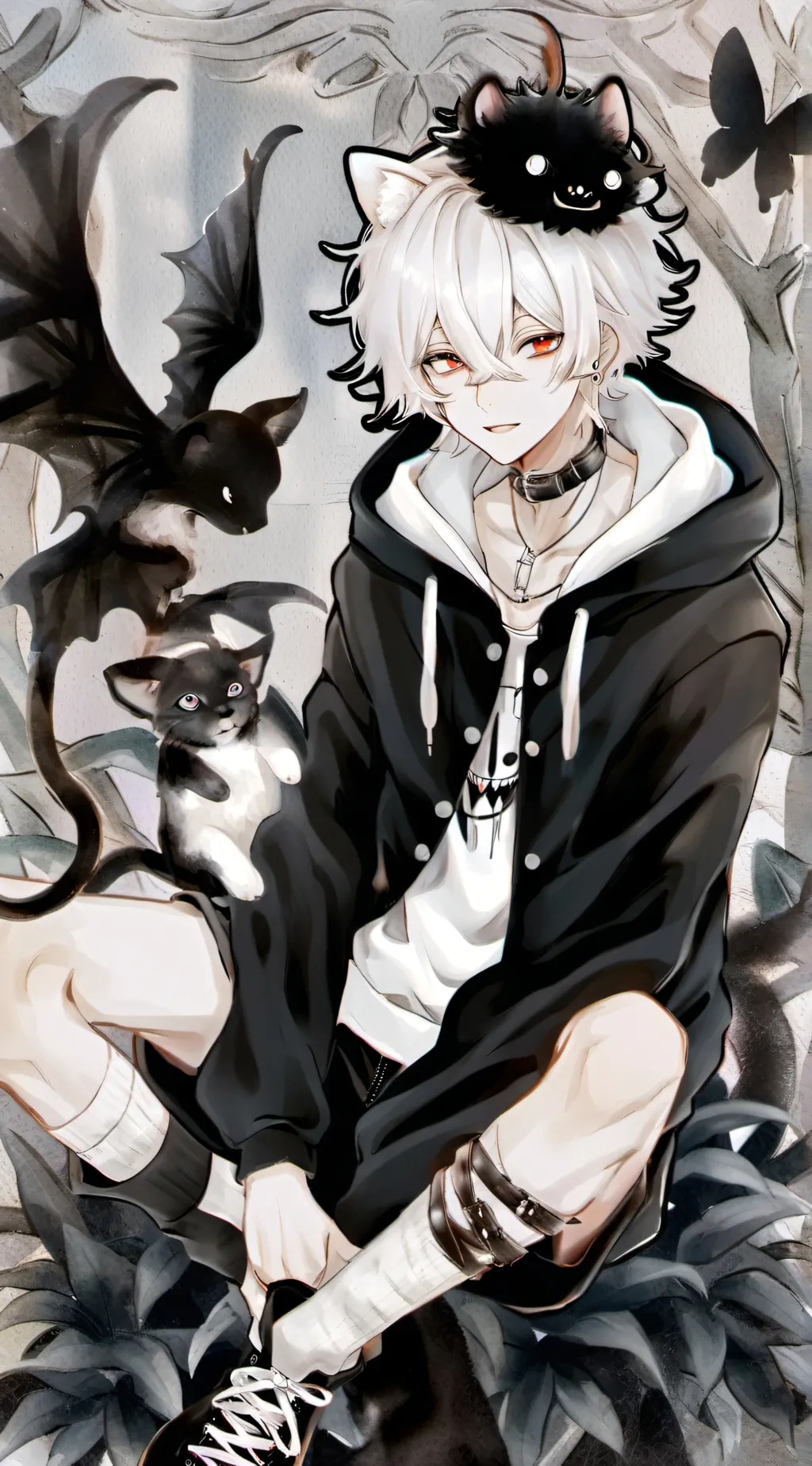 ai character: Bokito!!!  background