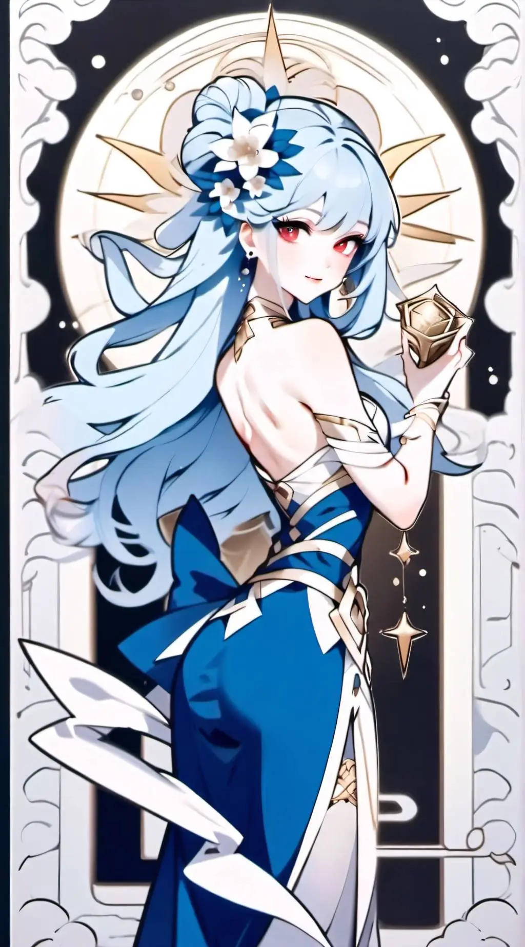 ai character: Celestine Mae background