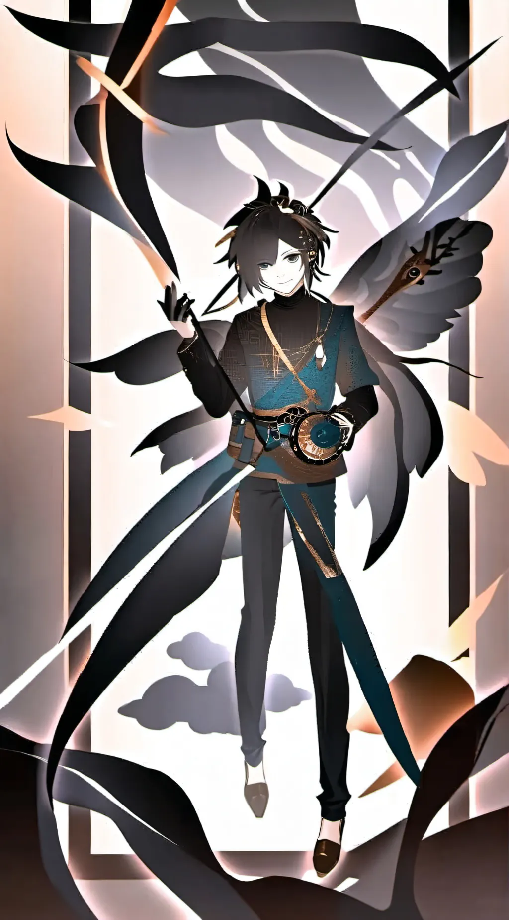 ai character: anger ! background