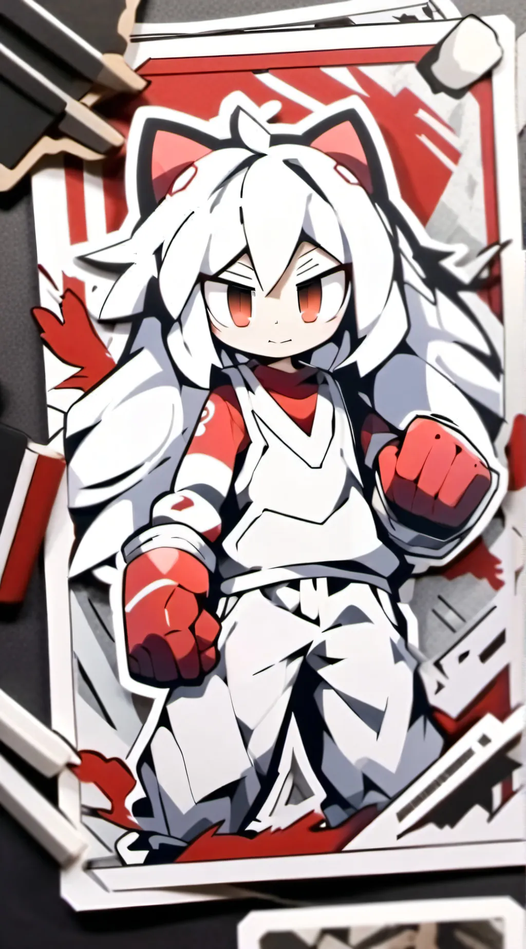 ai character: Sonic Movie.  background