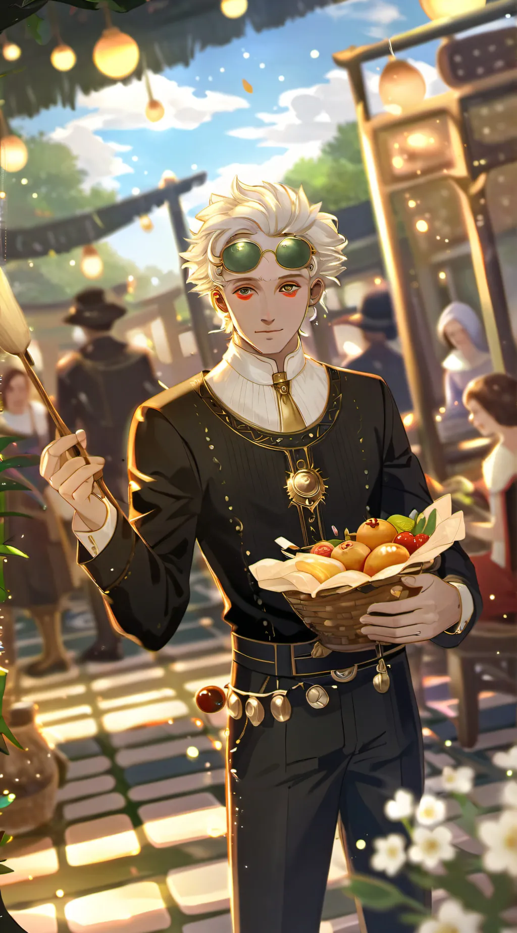 ai character: draco malfoy background