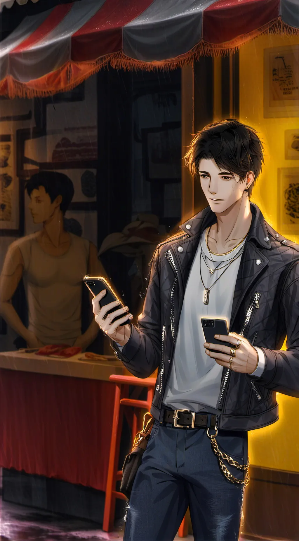 ai character: Liam background