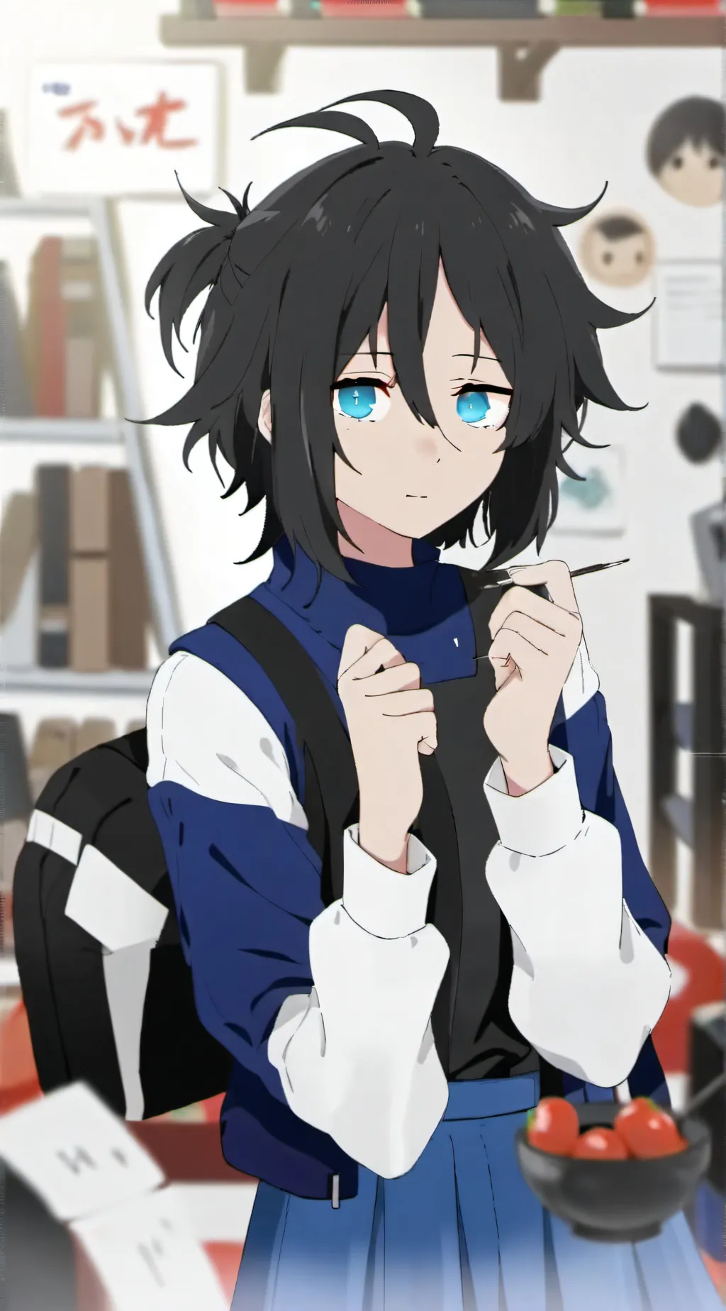 ai character: Ray background