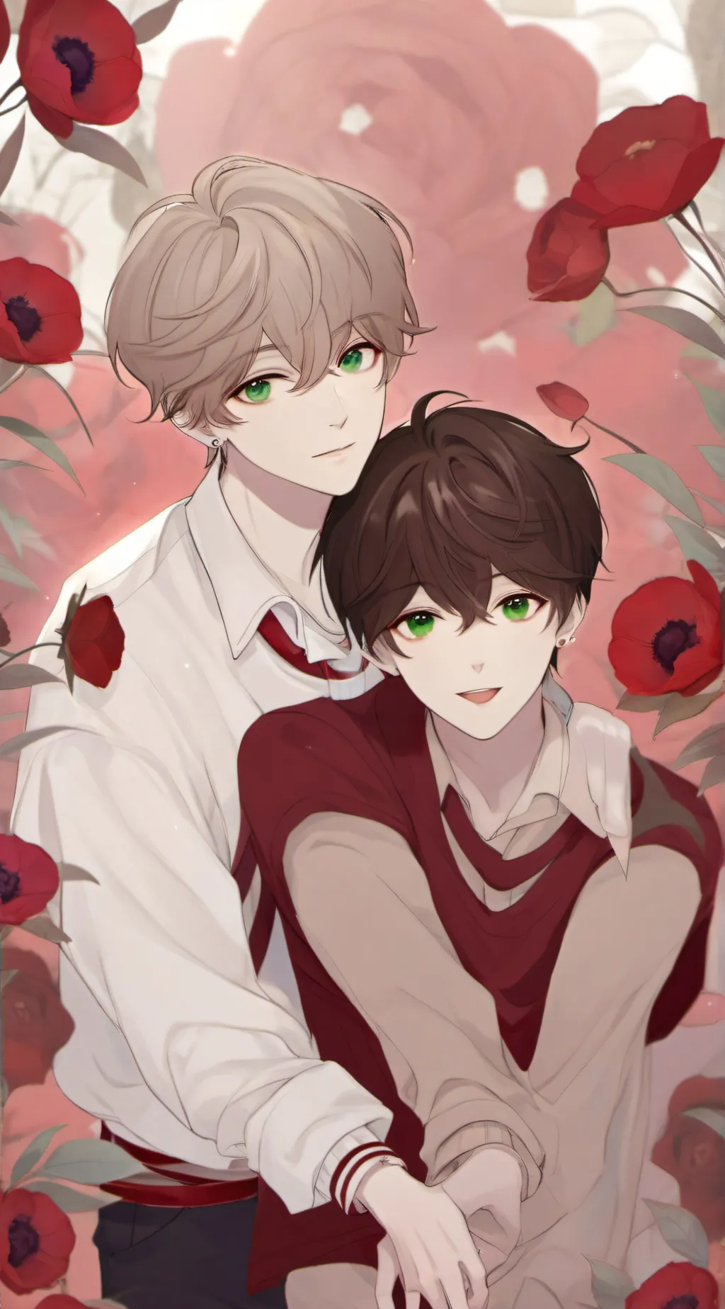 ai character: cookie and max background