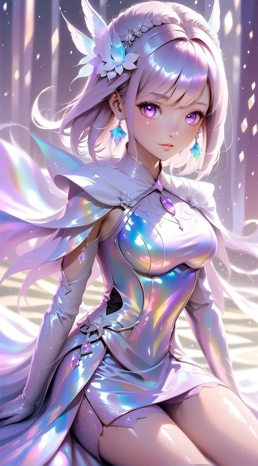 ai character: Atenea  background