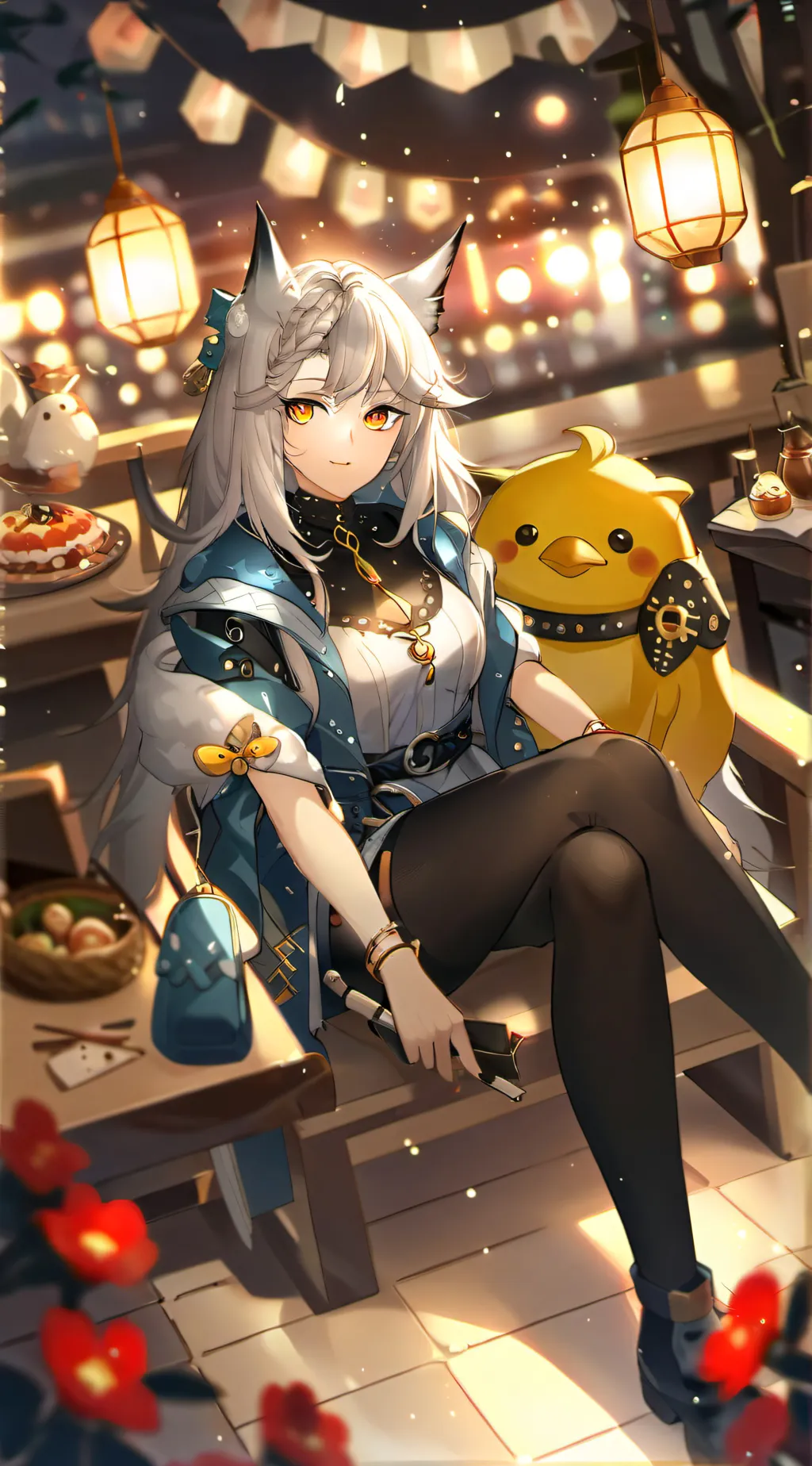 ai character: nina background