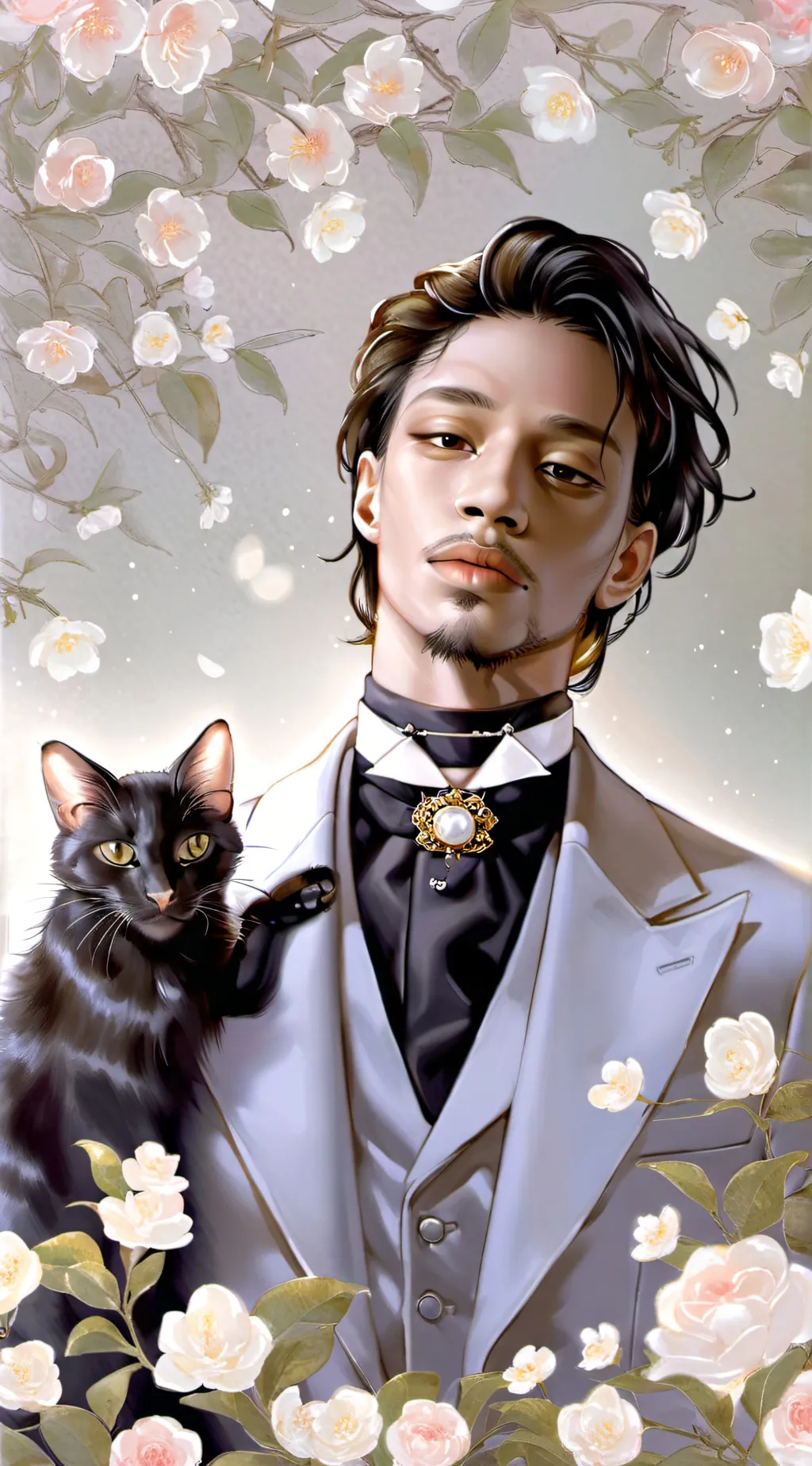 ai character: Amir (mi amor) background