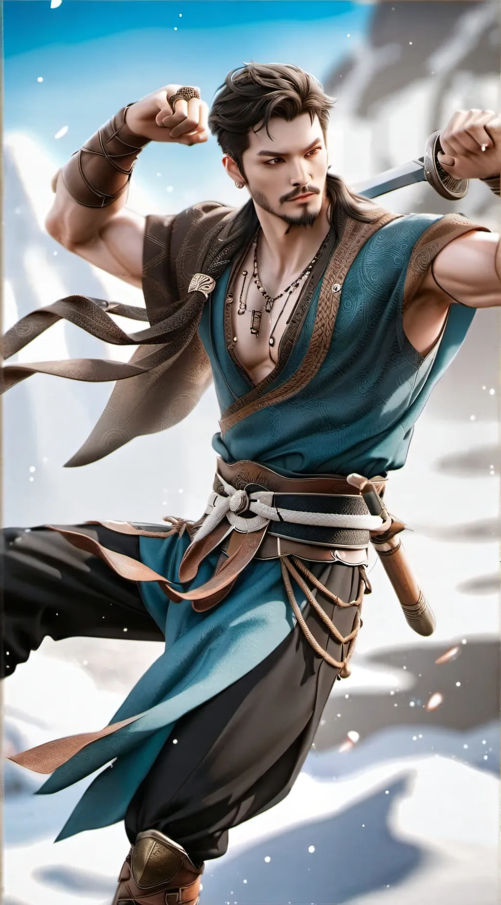 ai character:  Xiong (Warrier) background